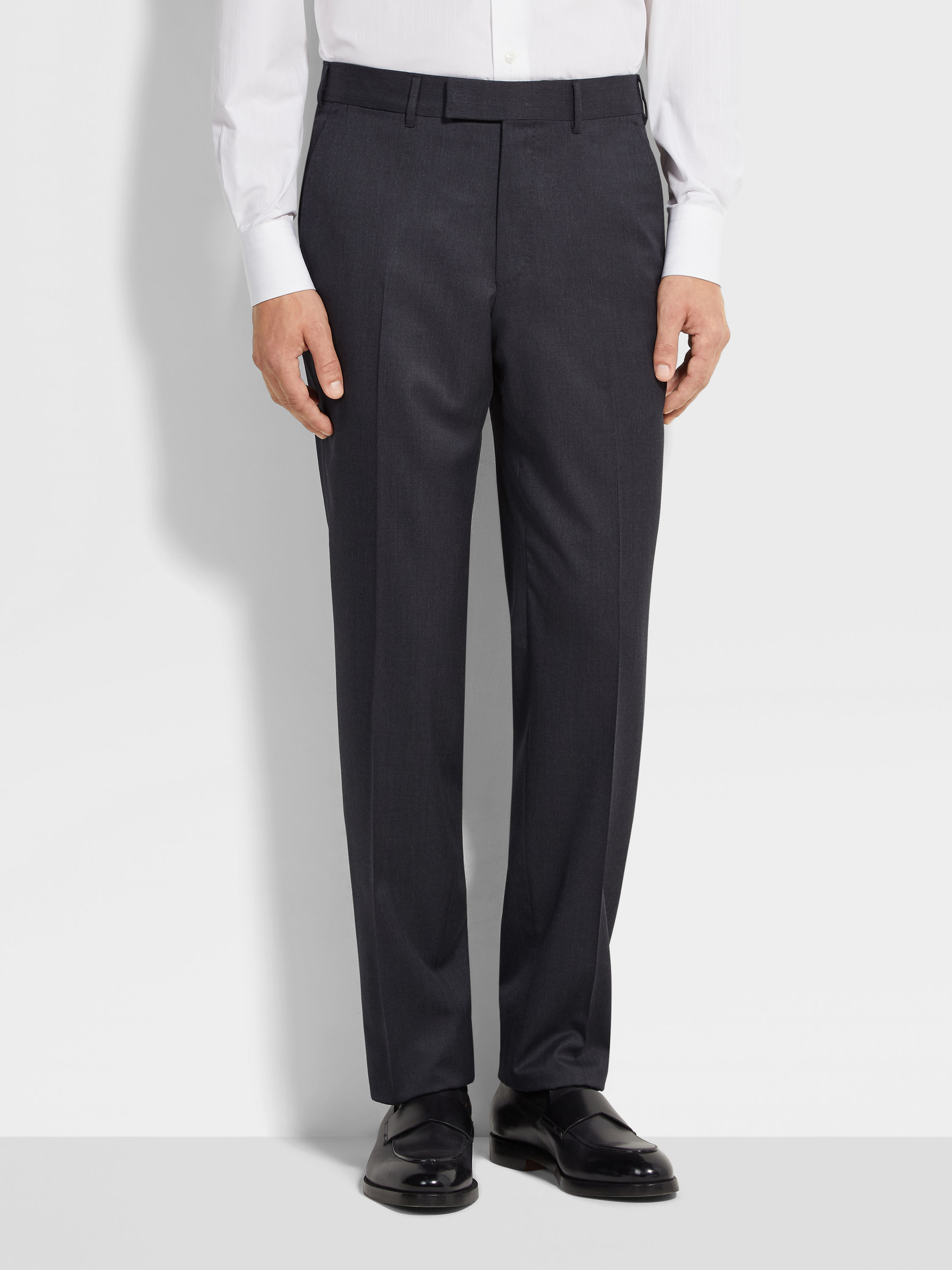 Grey Centoventimila Wool Suit Product detail photo #4