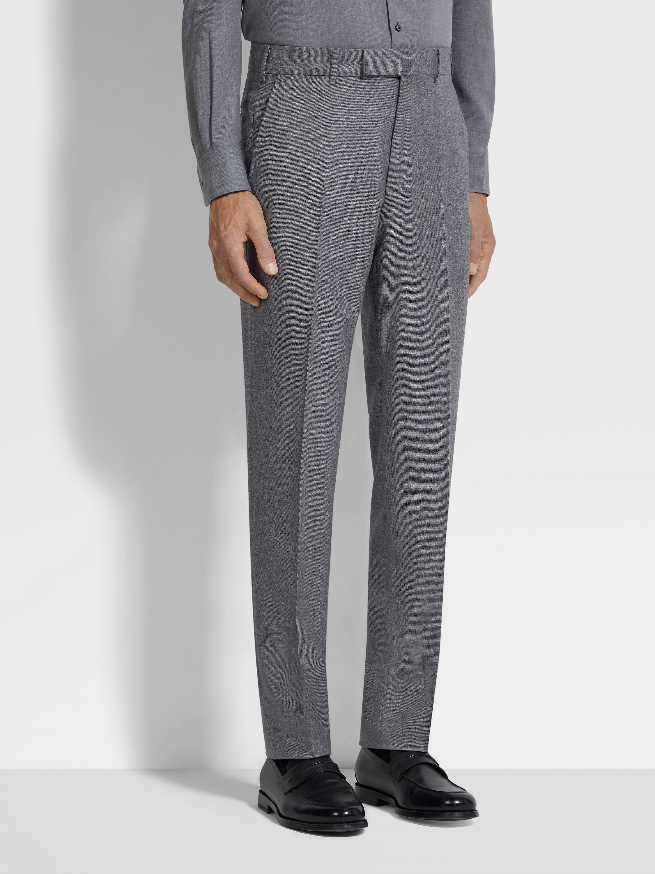 Grey Oasi Cashmere Suit Product detail photo #4