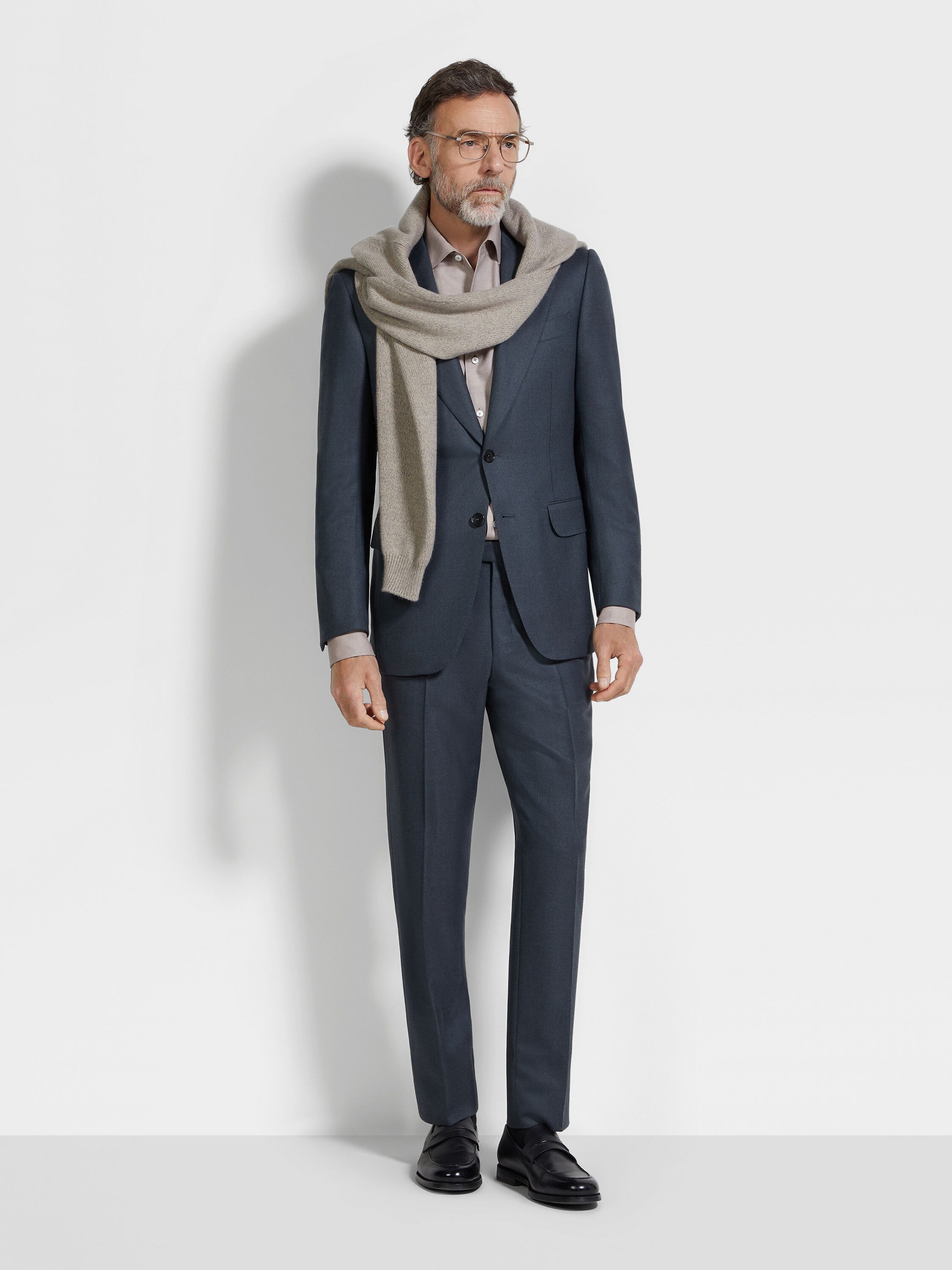 Teal Blue 15milmil15 Wool Suit Main product photo