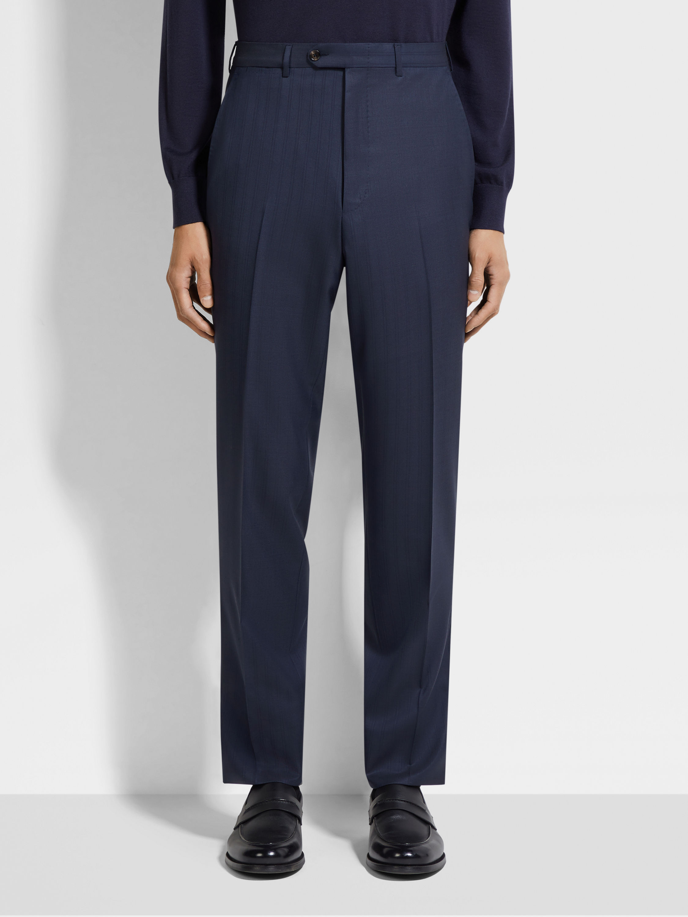 Dark Blue 15milmil15 Wool Suit Product detail photo #4