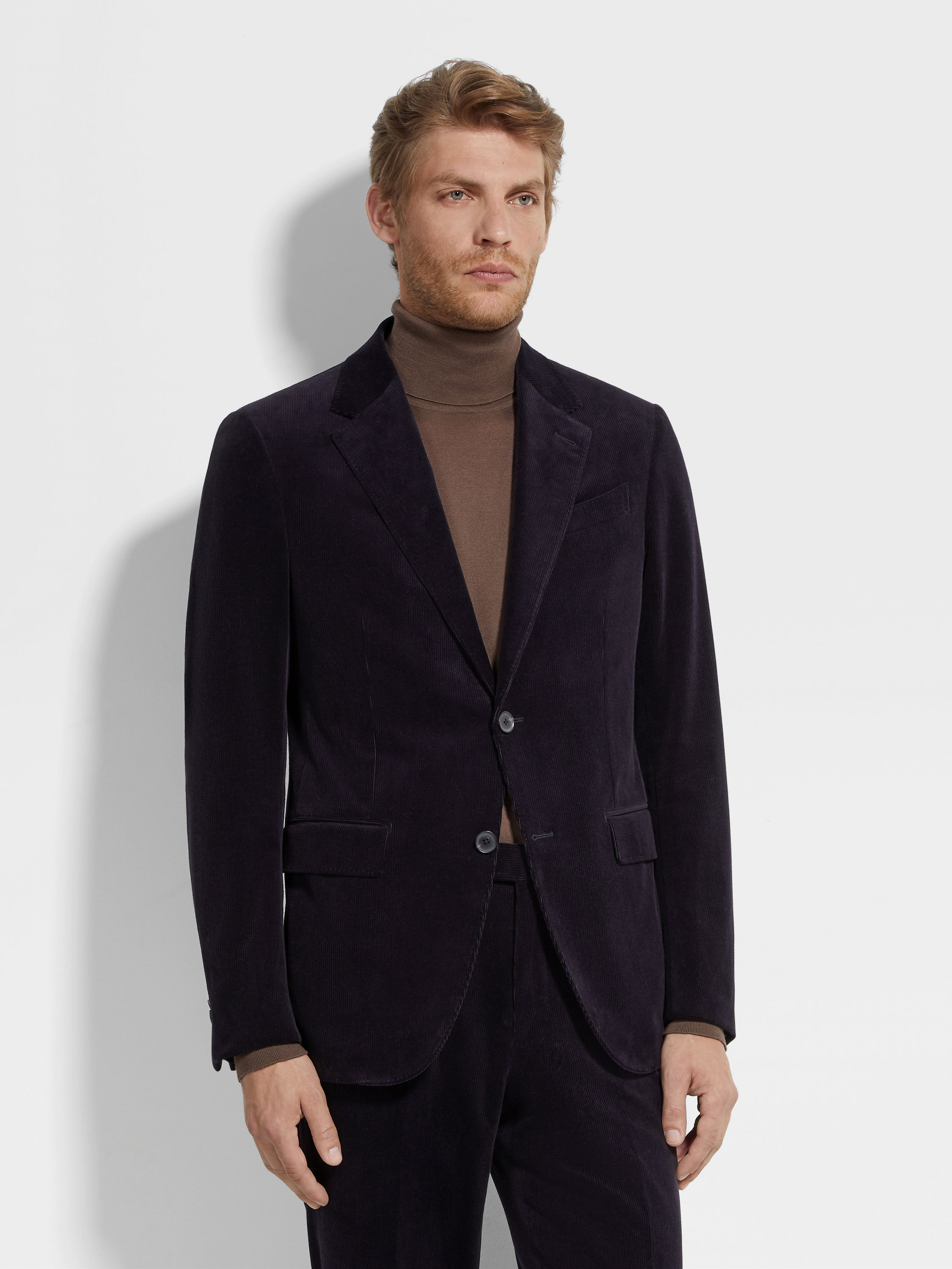 Navy Blue Cashco Jacket Product detail photo #3