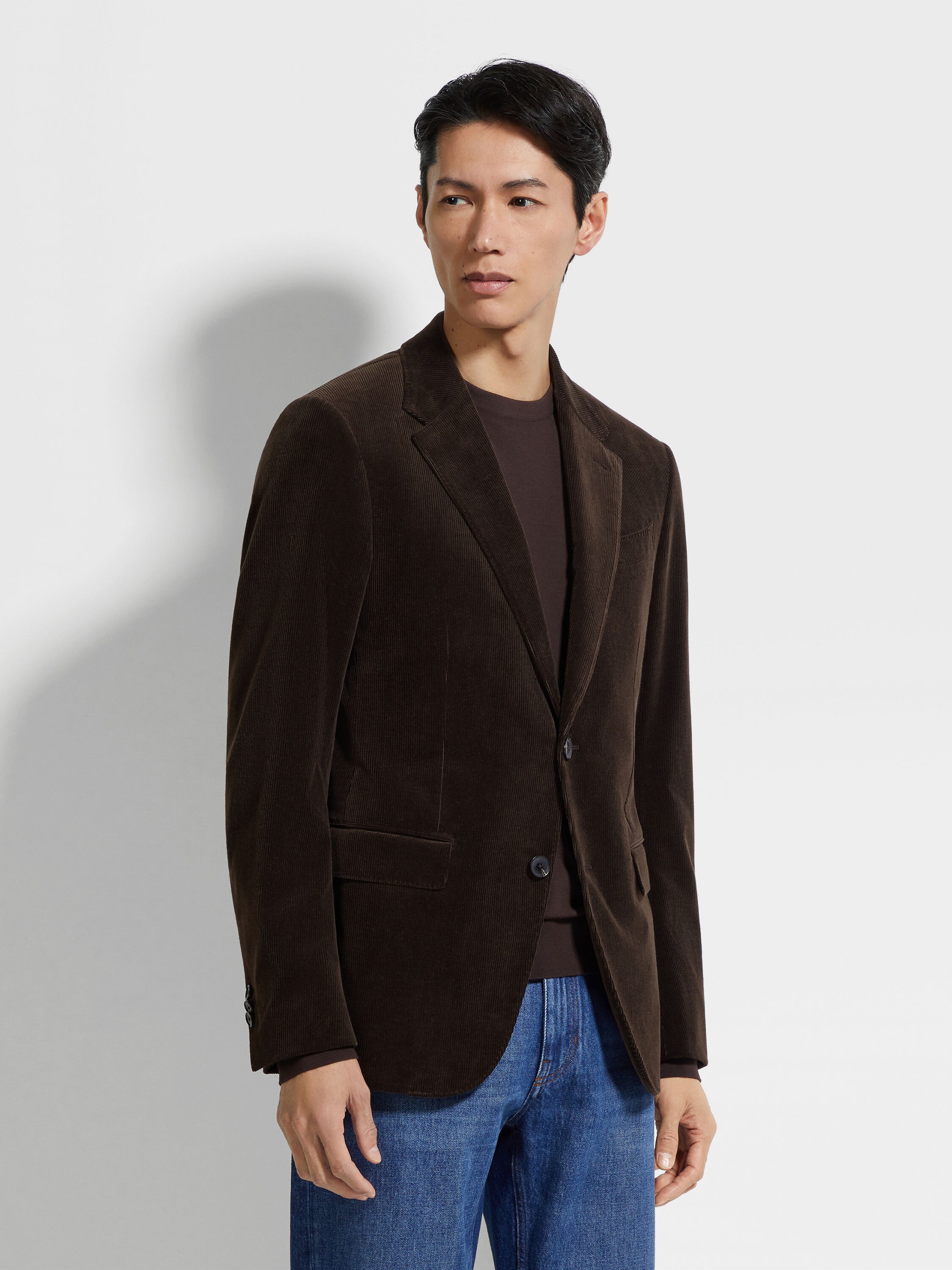 深棕色 Cashco 夹克 产品细节图 #3