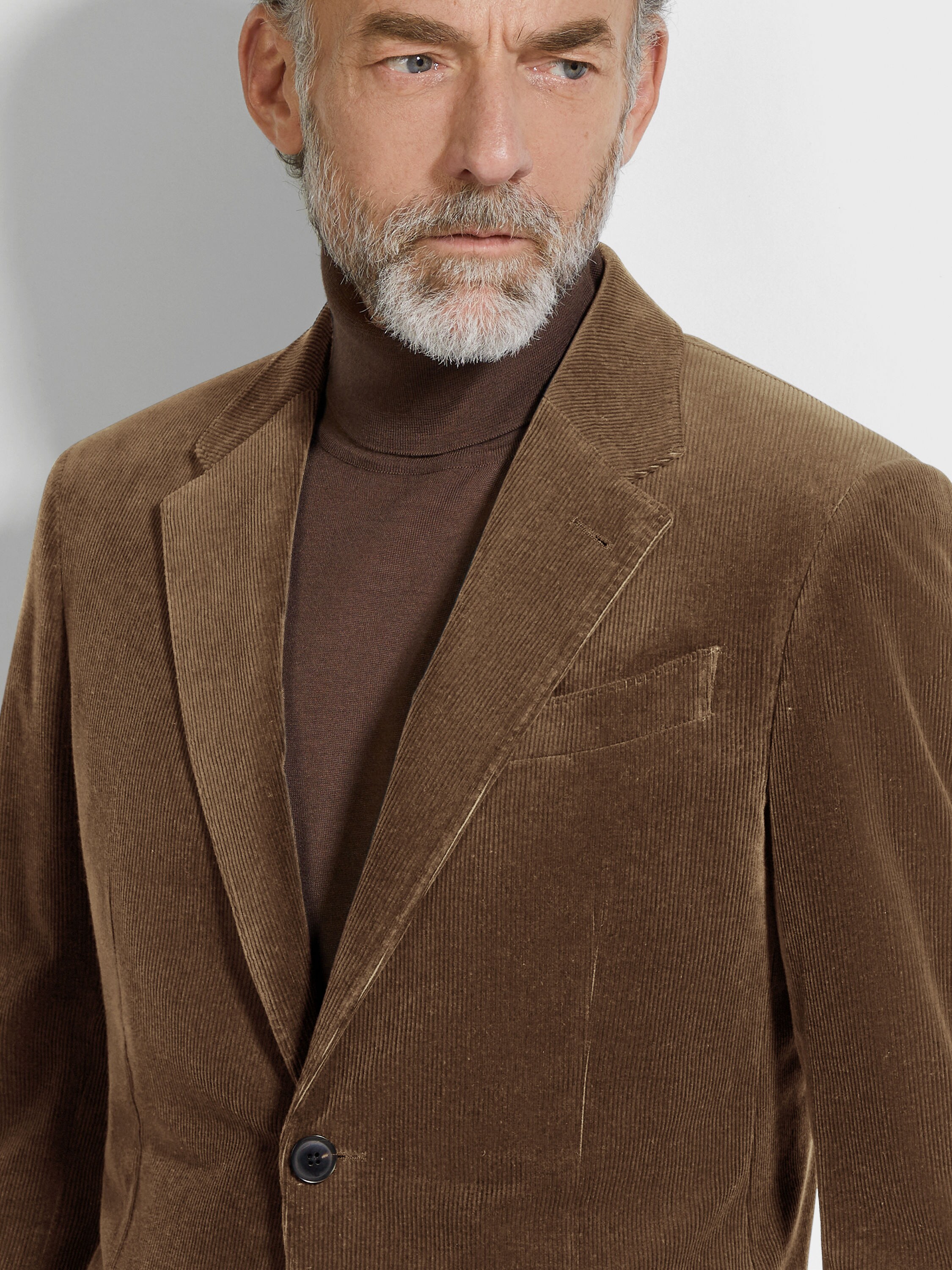 Brown Cashco Jacket Product detail photo #2