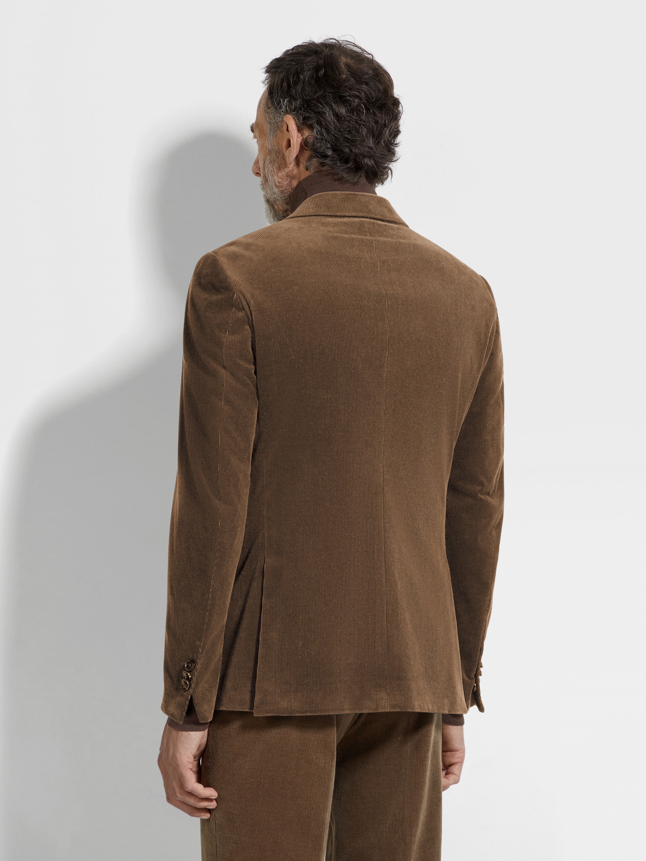 Brown Cashco Jacket Product detail photo #4