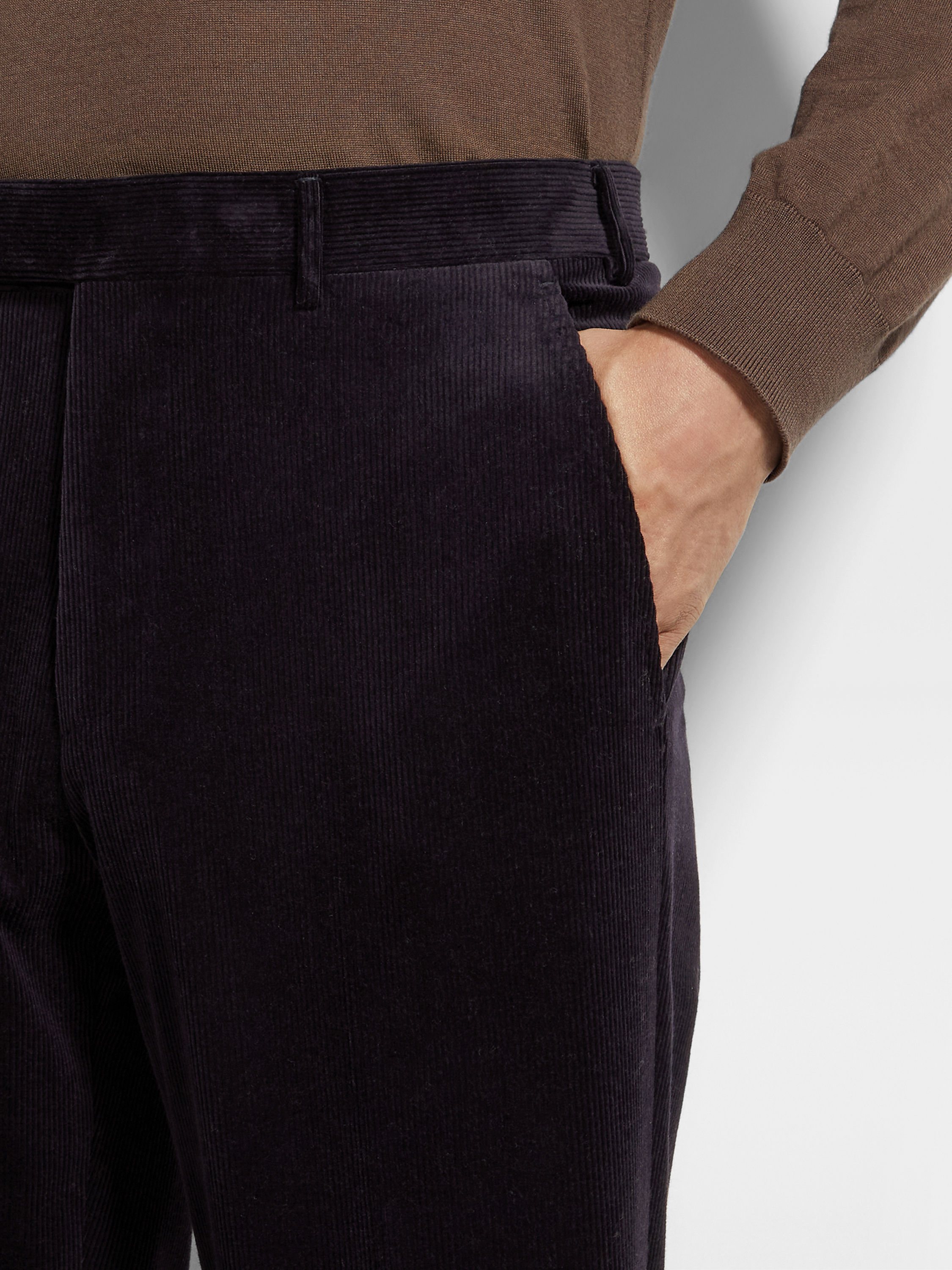 Navy Blue Cashco Pants Product detail photo #1