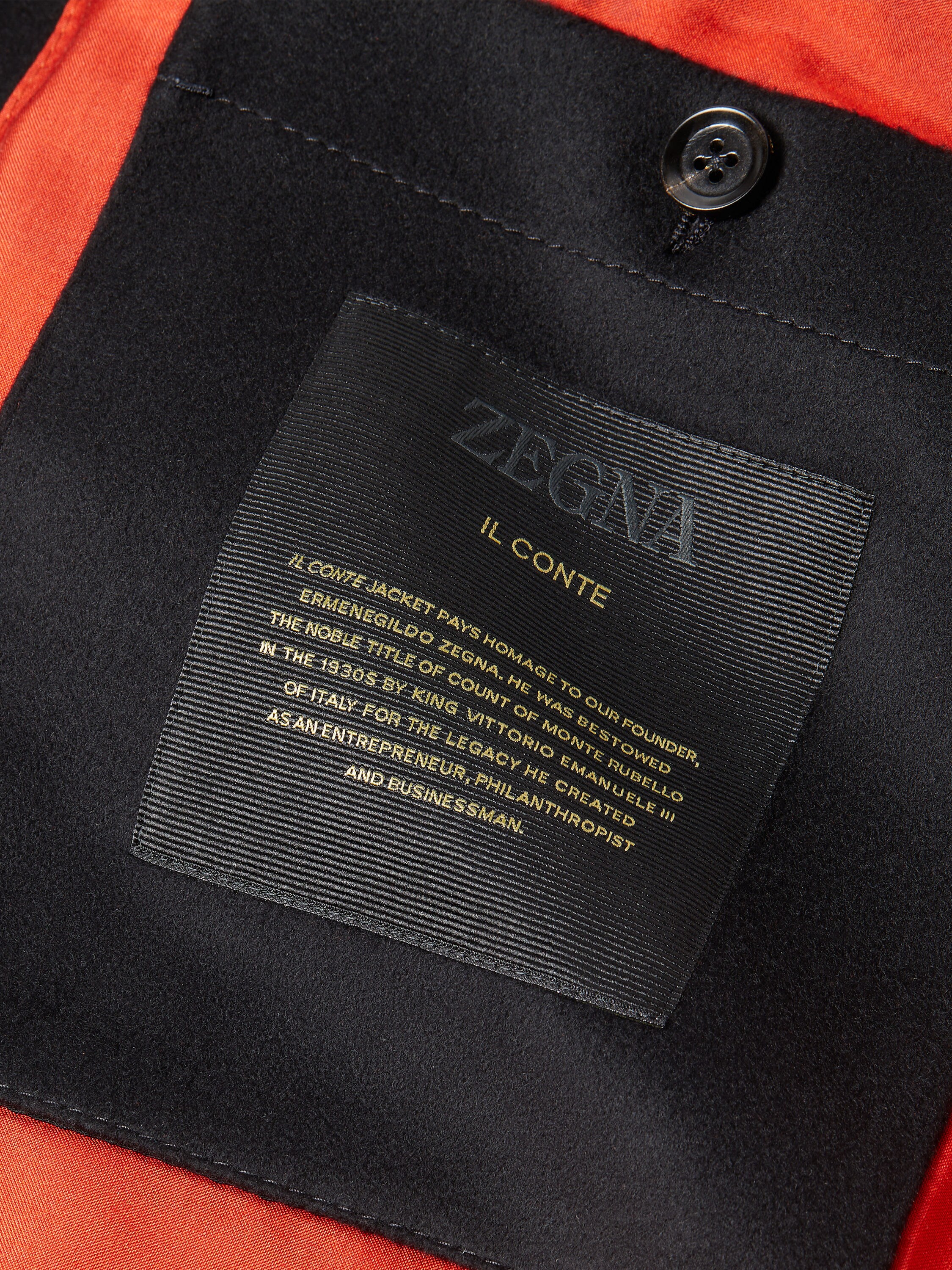 Vellus Aureum Il Conte Jacket Product detail photo #2