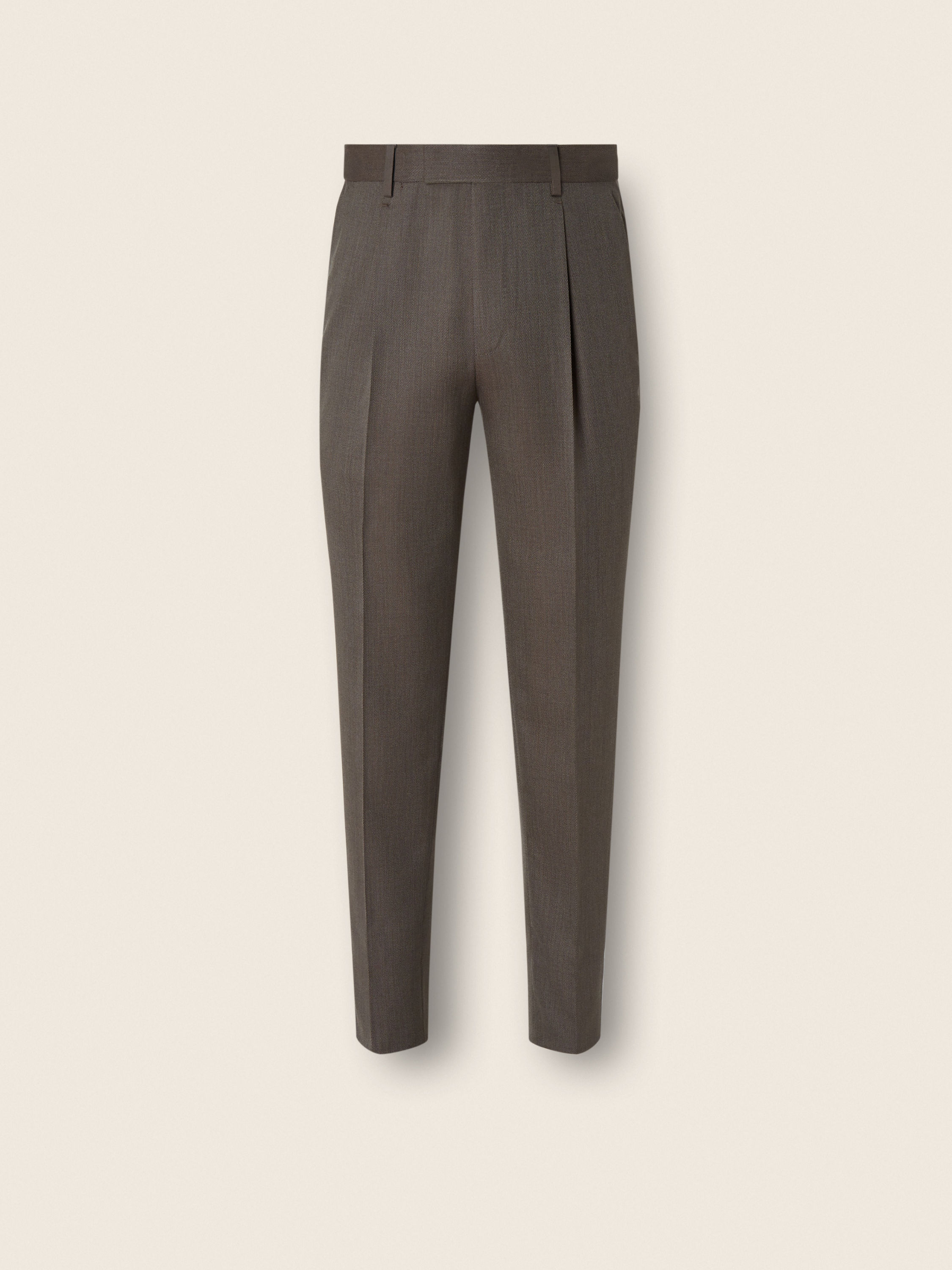 Dark Taupe 15milmil15 Wool and Silk Pants Main product photo