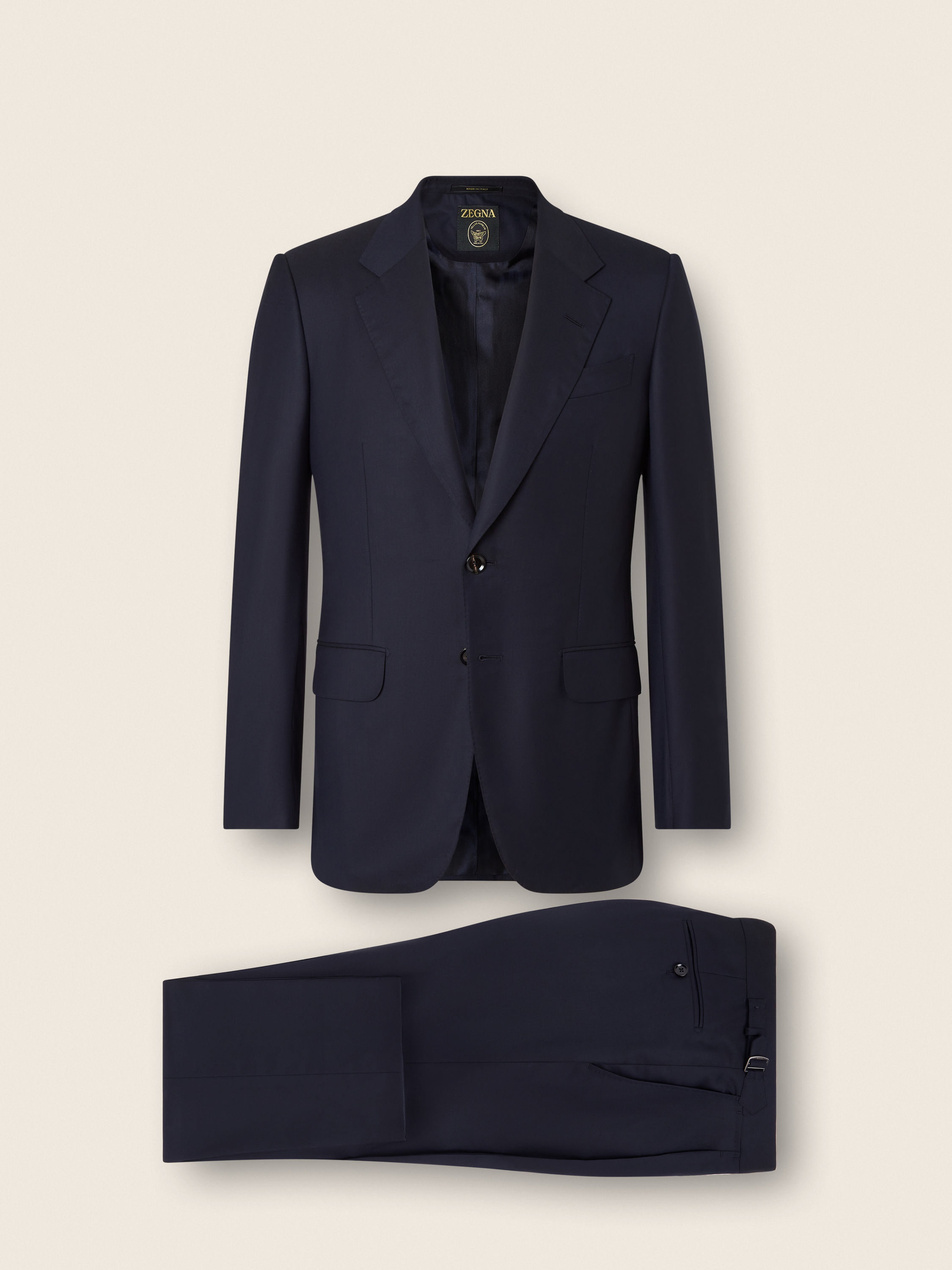 海军蓝 Vellus Aureum 西装 产品细节图 #1