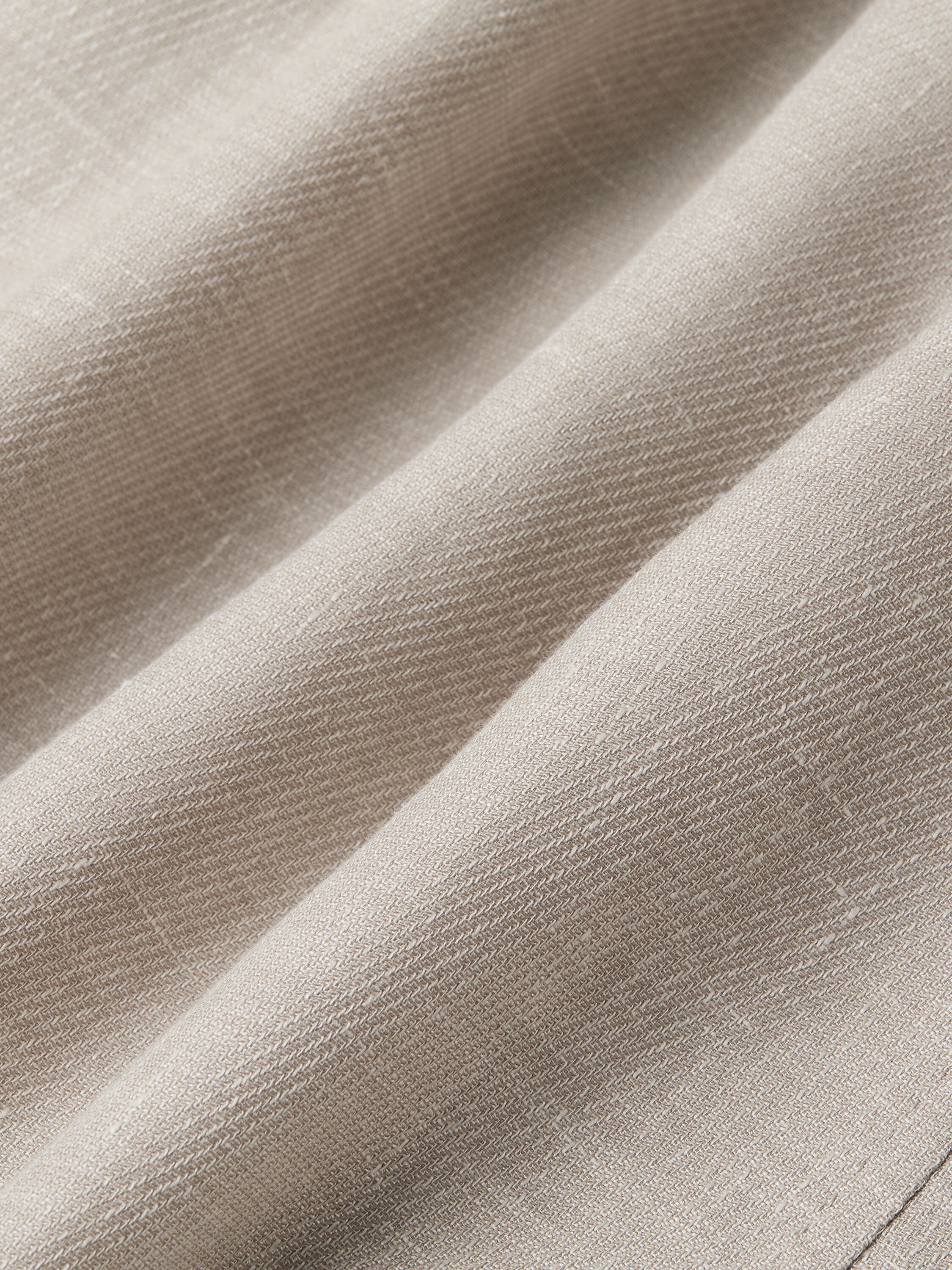 浅米色 Crossover 羊毛、亚麻及桑蚕丝夹克 产品细节图 #2