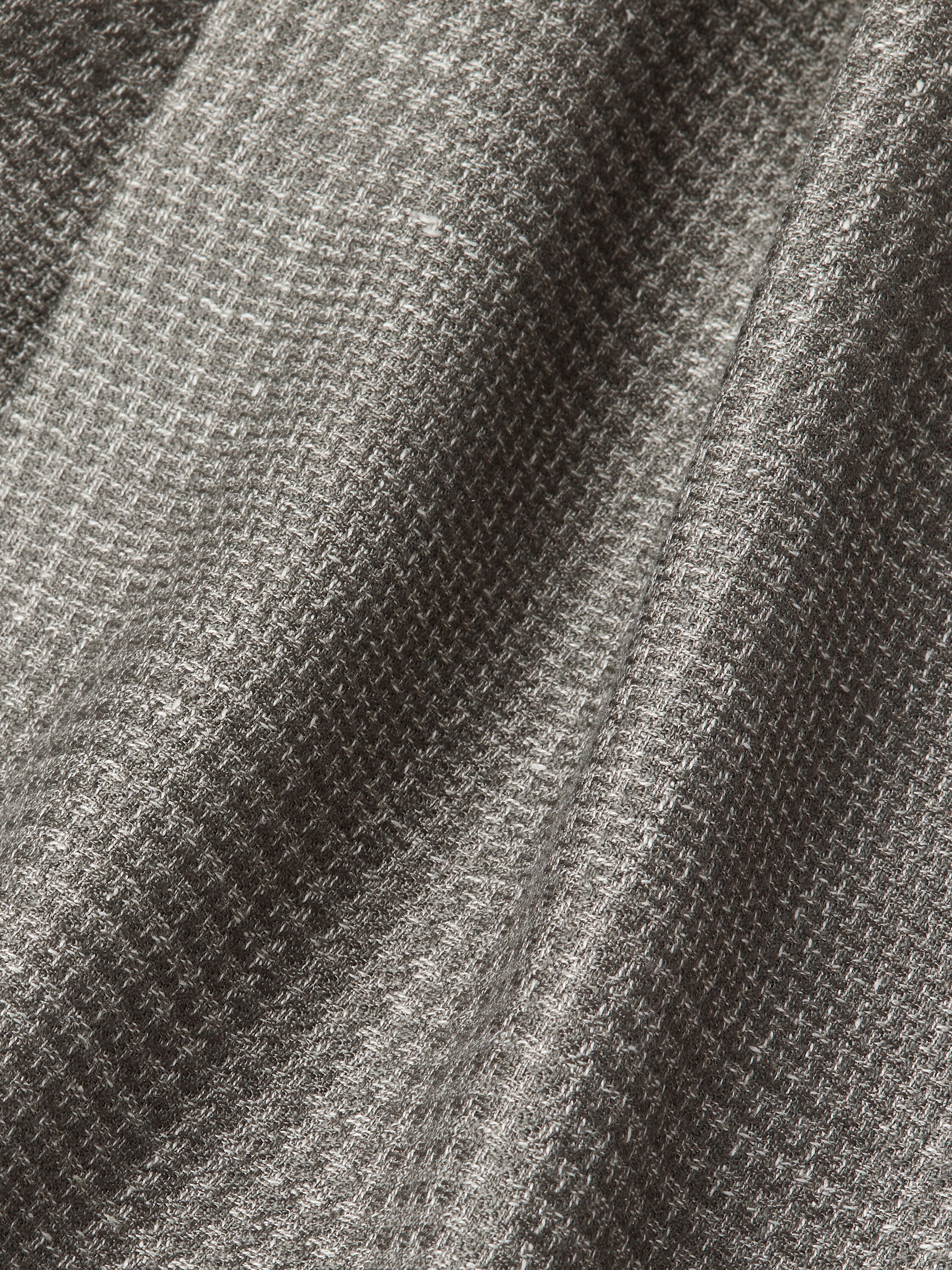 Dark Taupe Cashmere Silk and Linen Jacket Product detail photo #2