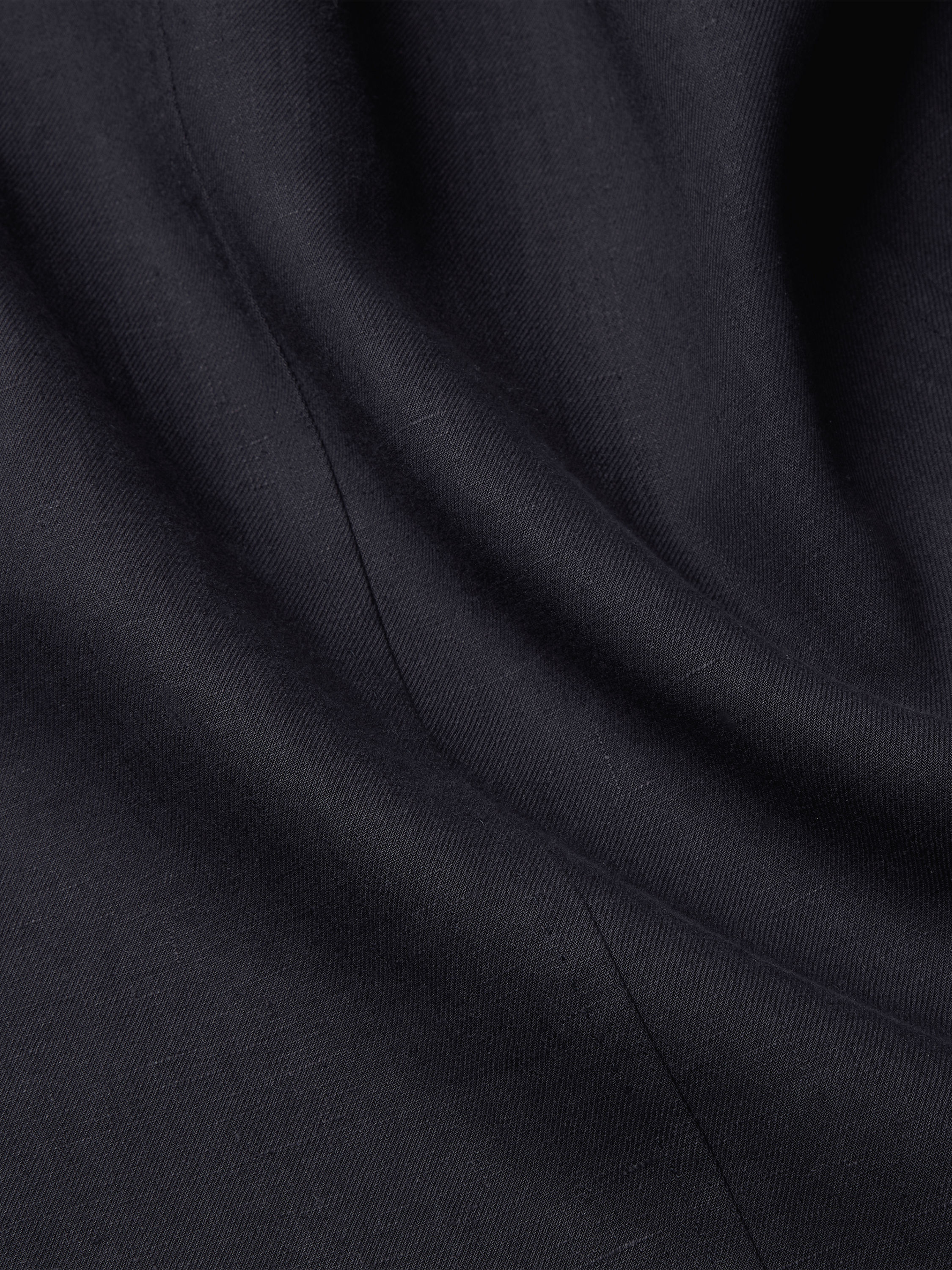 Navy Blue Oasi Lino Jacket Product detail photo #1