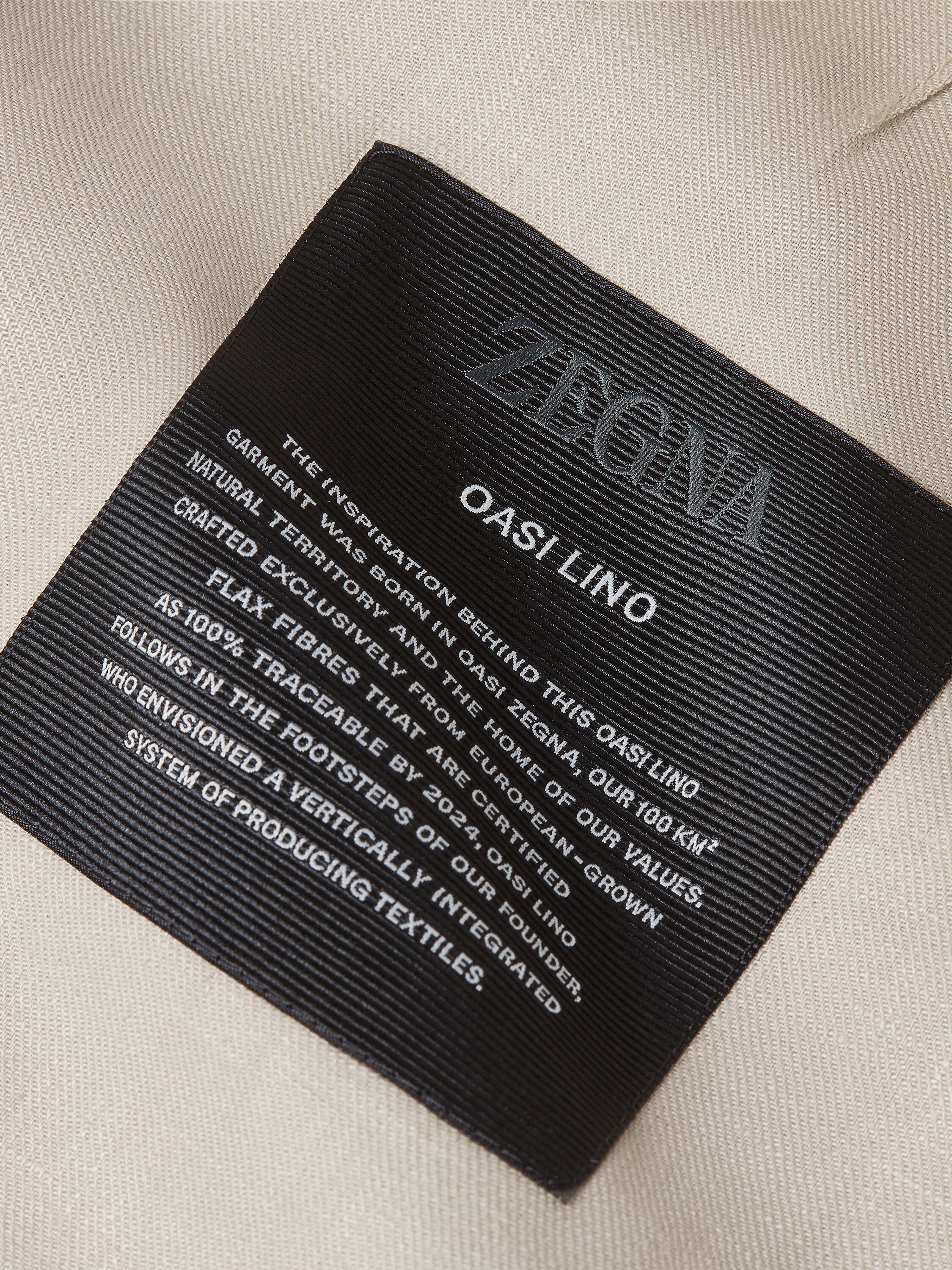 象牙色 Oasi Lino 夹克 產品細節圖 #2