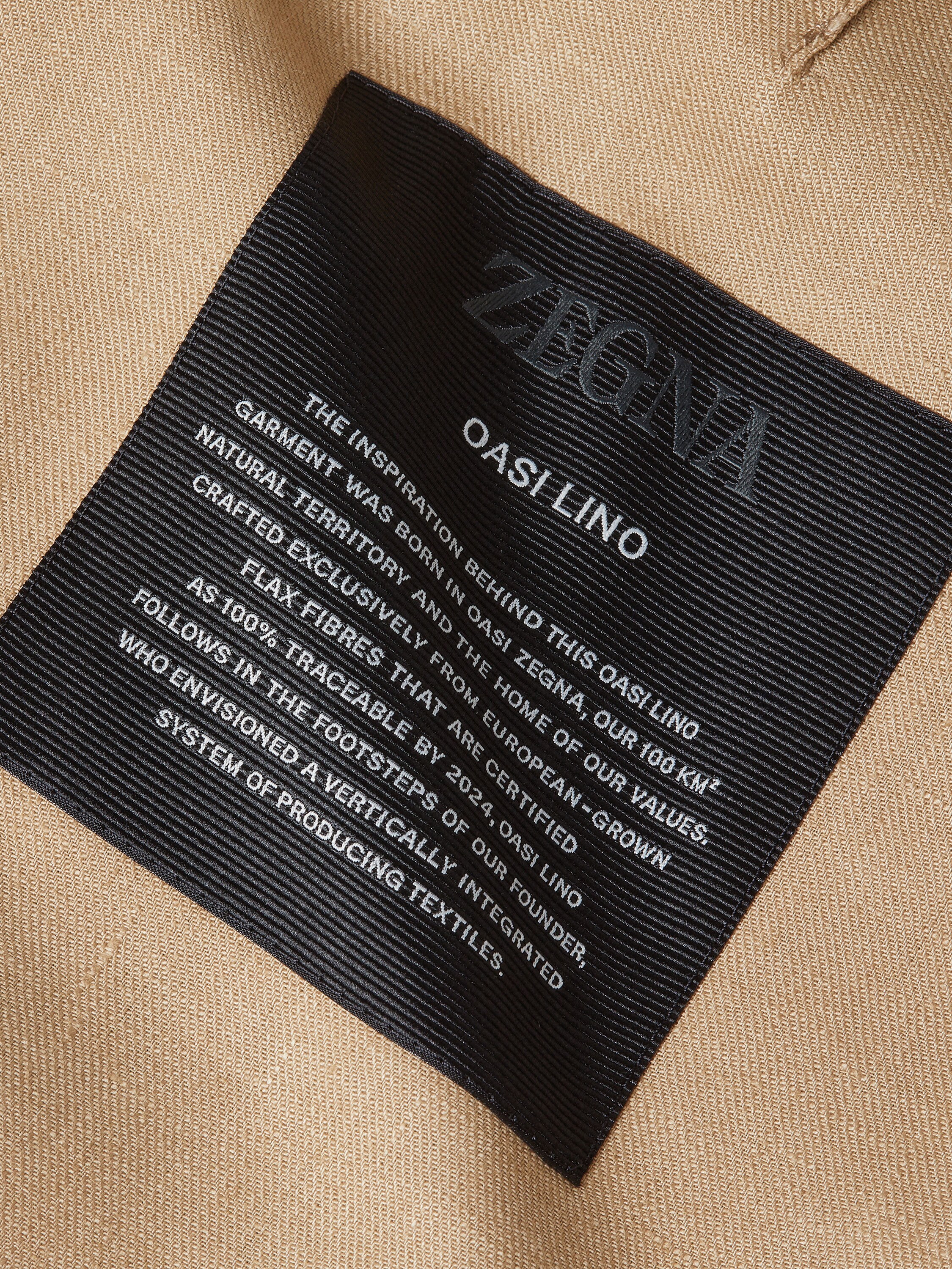 米色 Oasi Lino 绿洲亚麻 夹克 产品细节图 #2