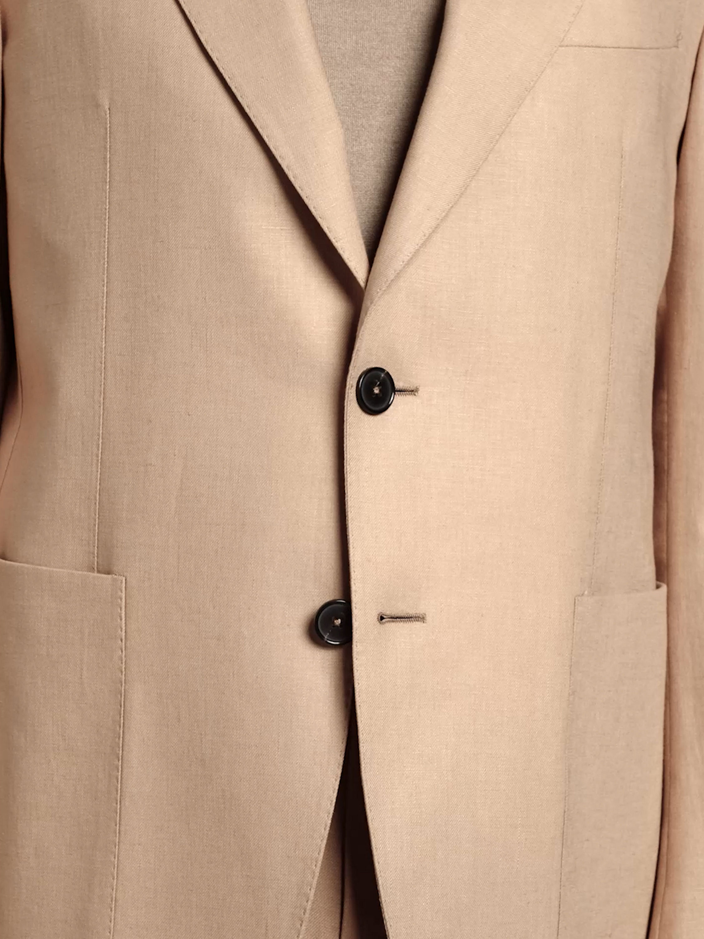 米色 Oasi Lino 绿洲亚麻 夹克