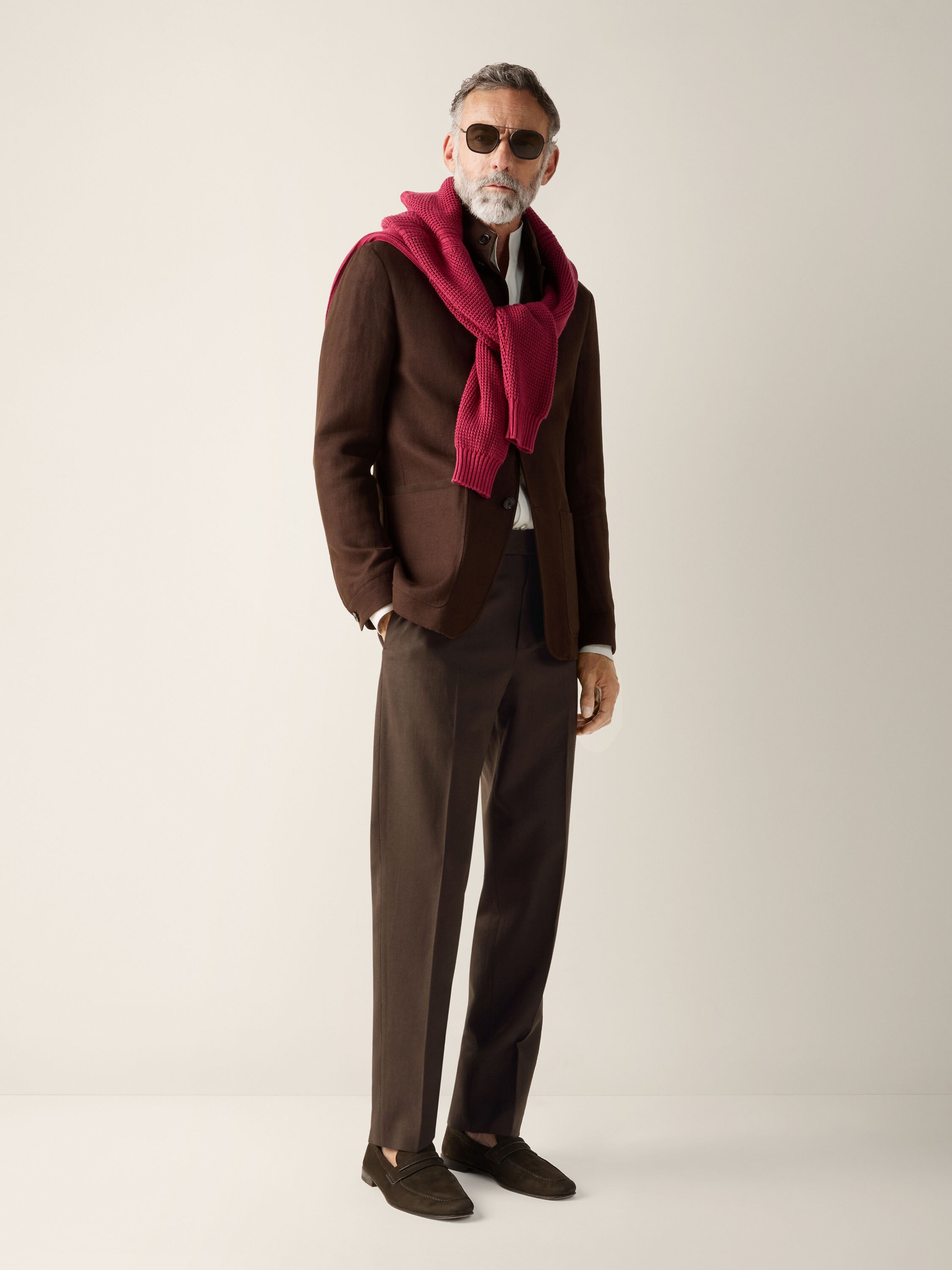 Oasi Lino Il Conte Jacket Product detail photo #1