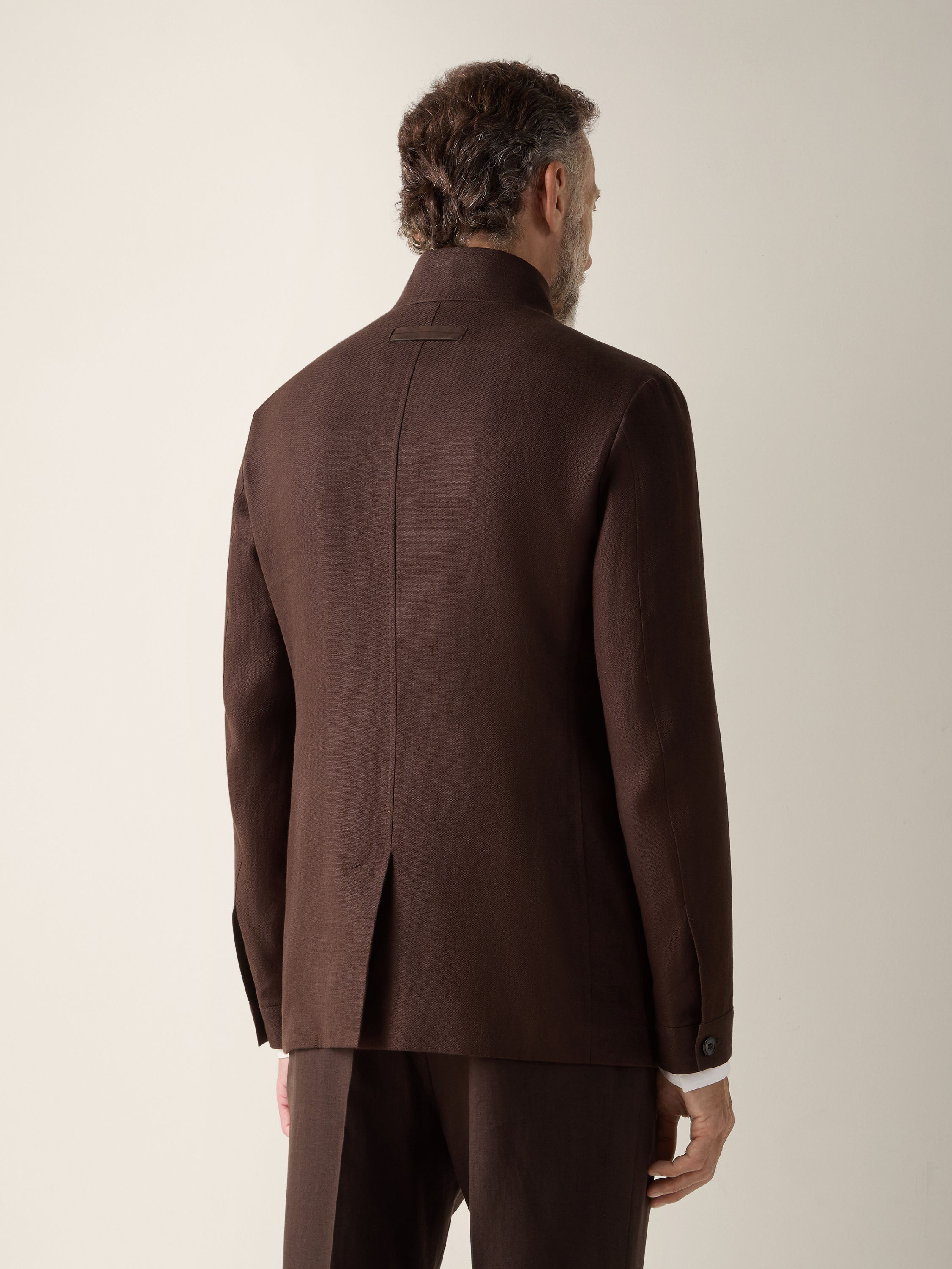 Oasi Lino Il Conte Jacket Product detail photo #5