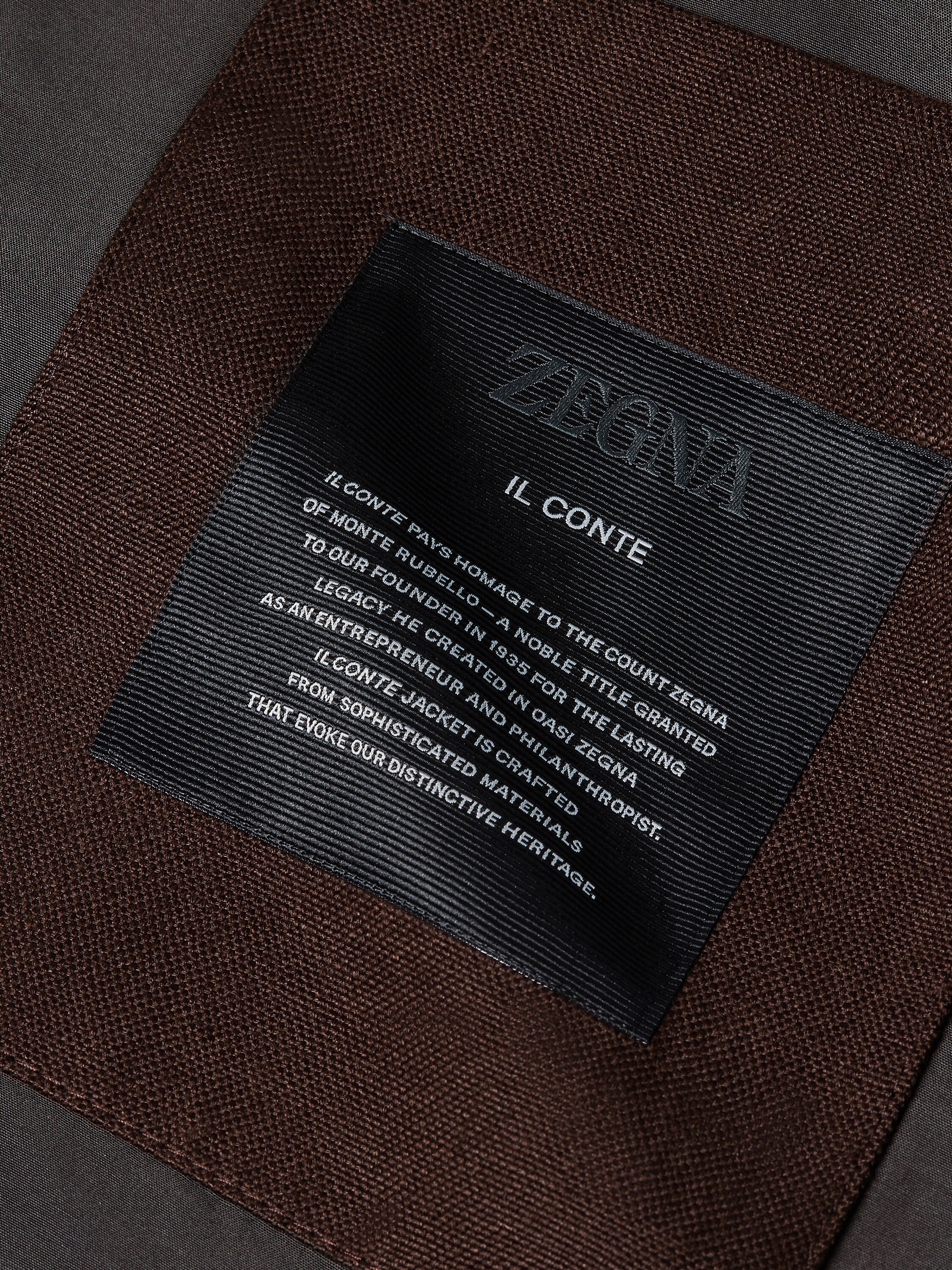 Oasi Lino Il Conte Jacket Product detail photo #2