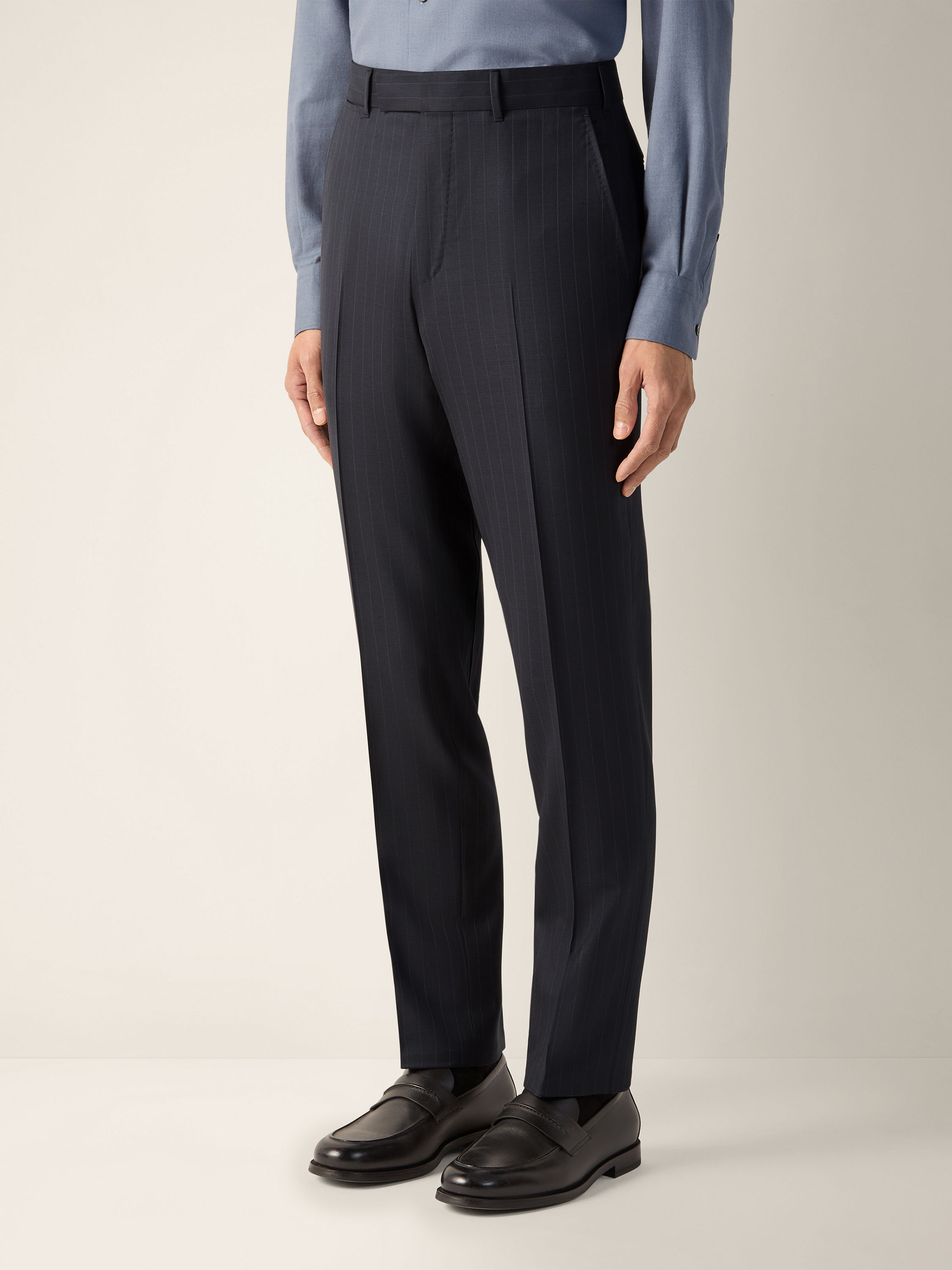 Dark Grey Trofeo 120mila Wool Suit Product detail photo #3