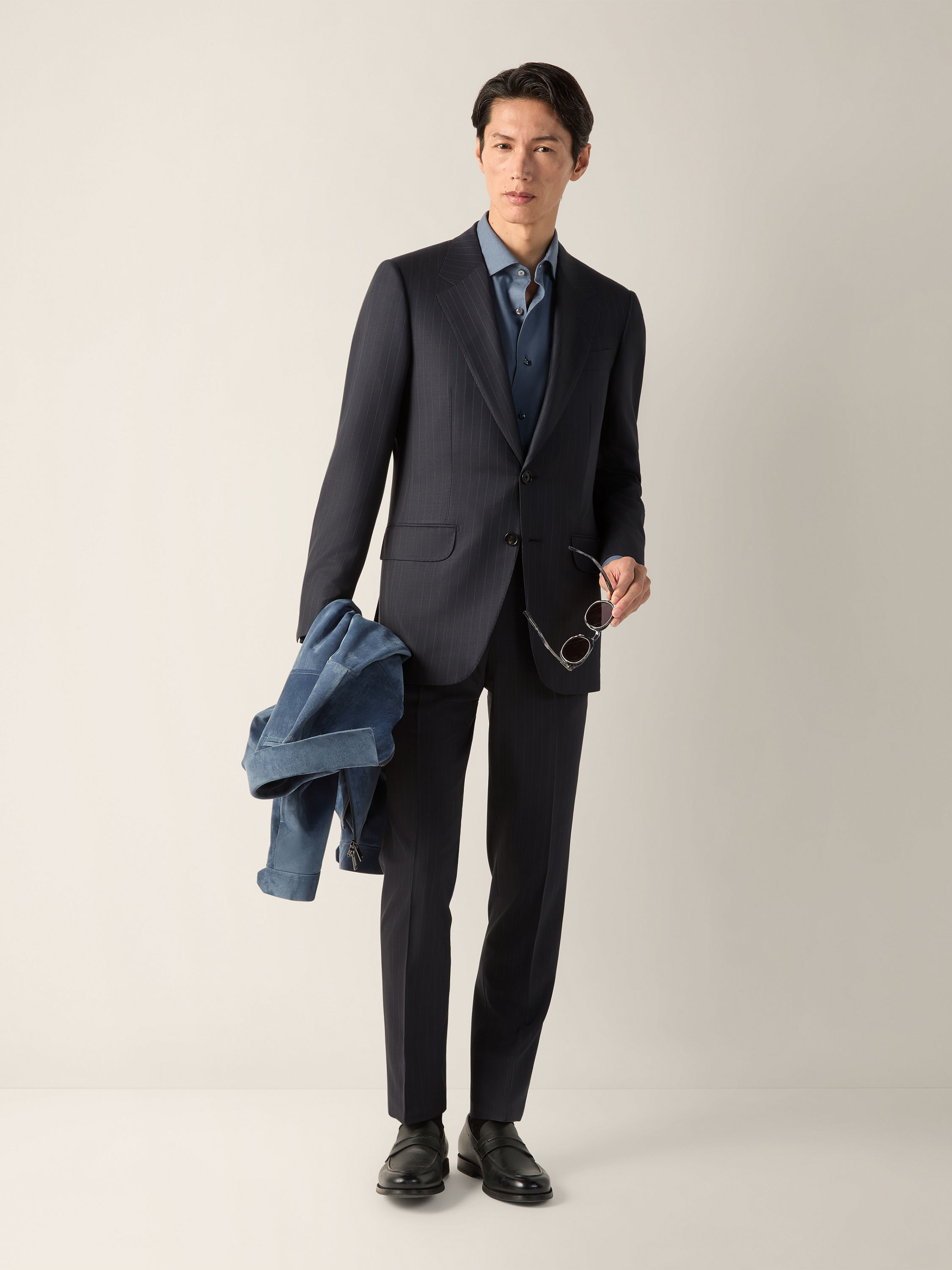 Dark Grey Trofeo 120mila Wool Suit Main product photo