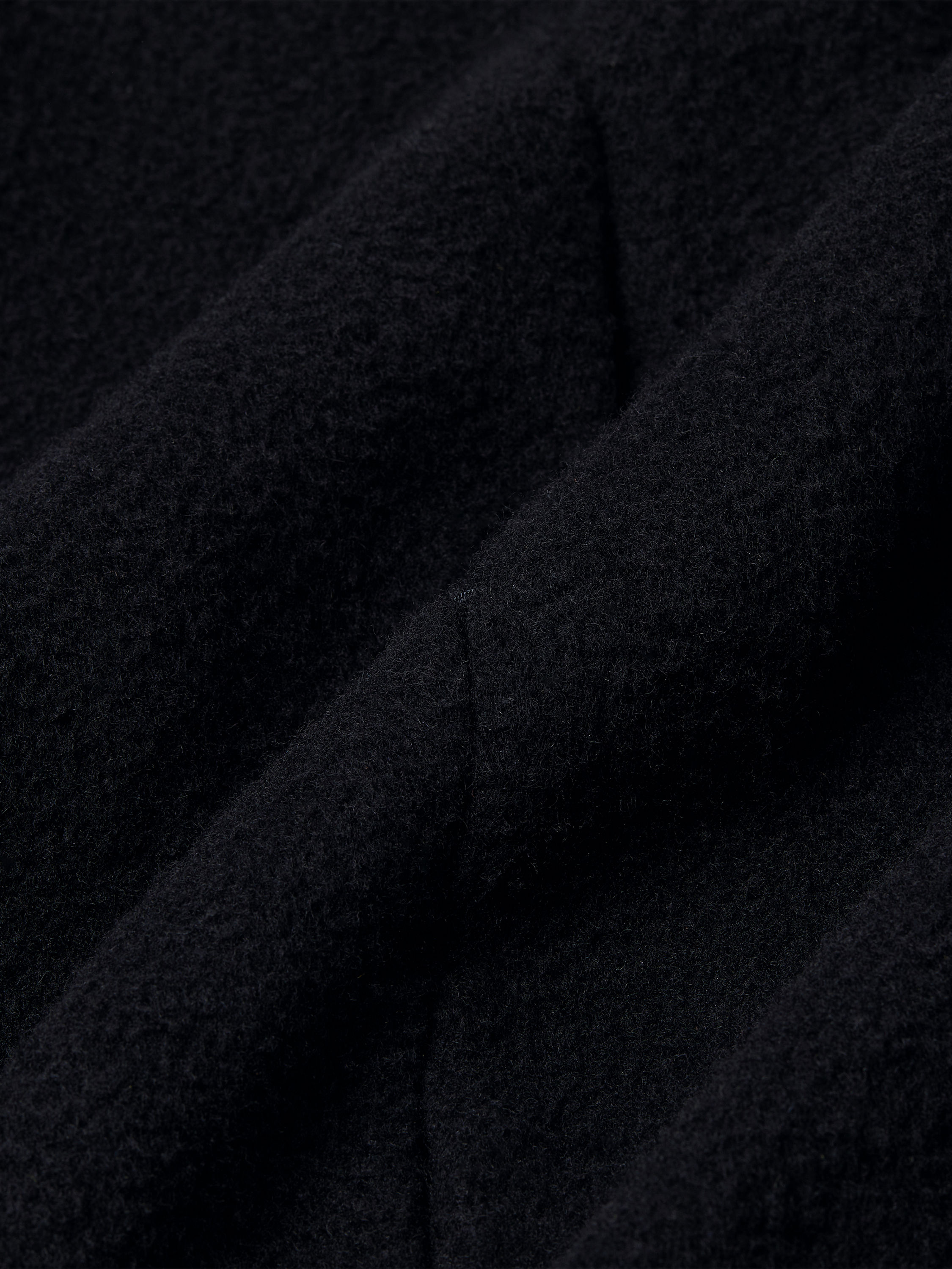 Black Cashmere Overcoat Product detail photo #4