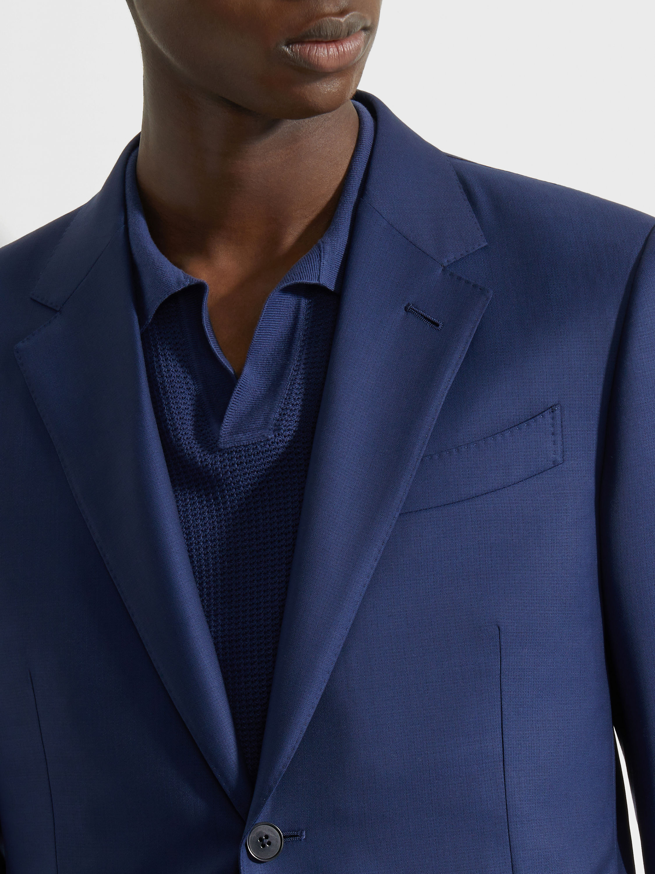 工装蓝色 15milmil15 羊毛西装 產品細節圖 #2