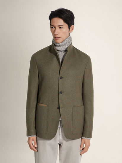 Oasi Cashmere Il Conte Jacket FW26 31870225 | Zegna MO