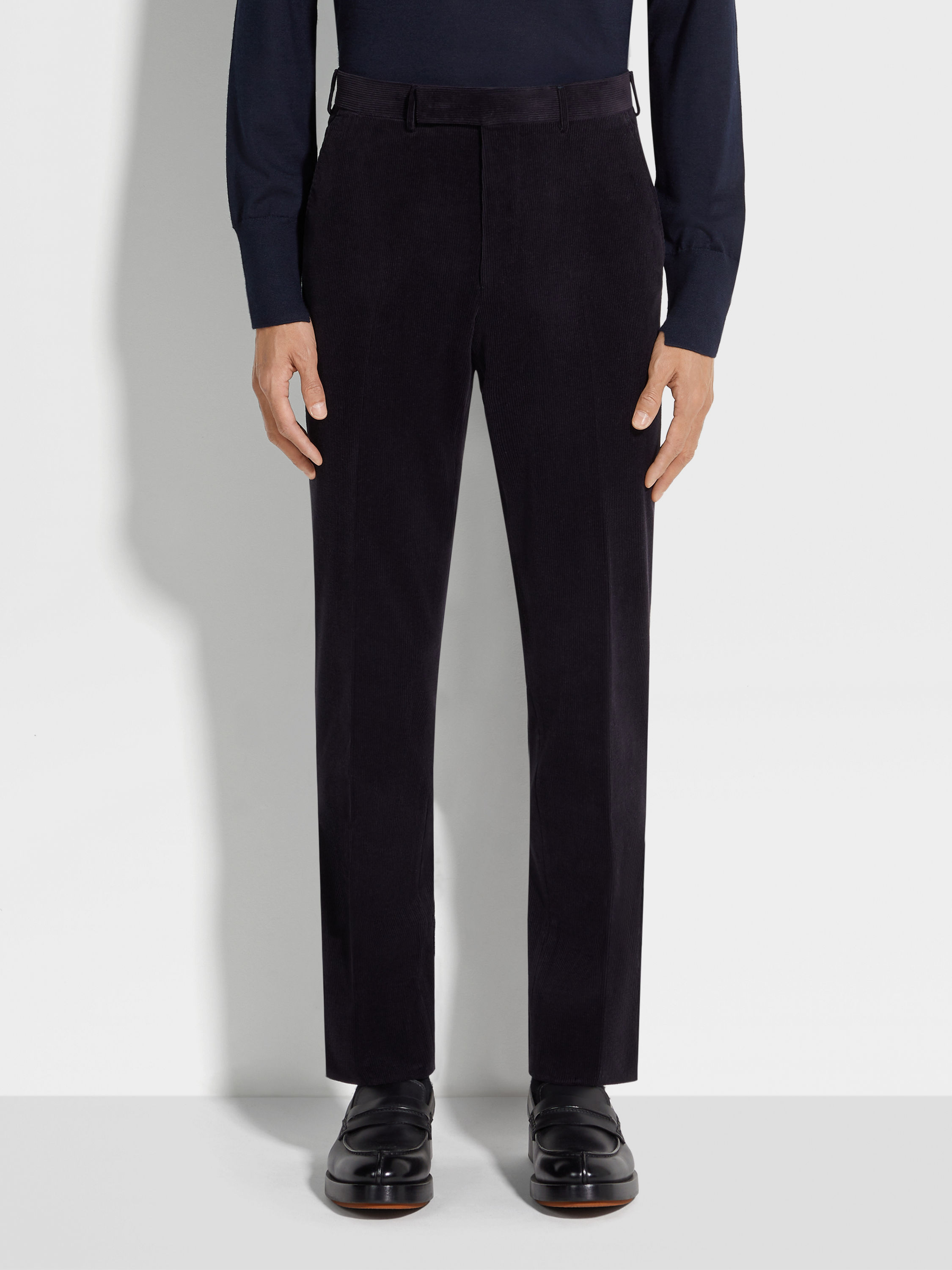 海军蓝 Cashco 长裤 产品细节图 #3