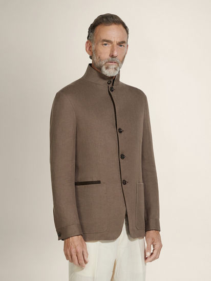 Oasi Lino Il Conte Jacket SS26 35073339 | Zegna MO