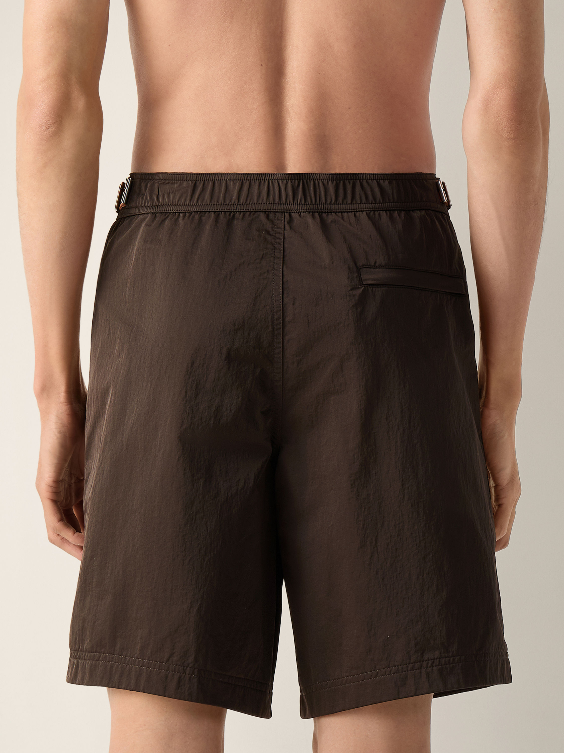 ZEGNA 232 Road Brand Mark Rio Swim Trunks Product detail photo #2