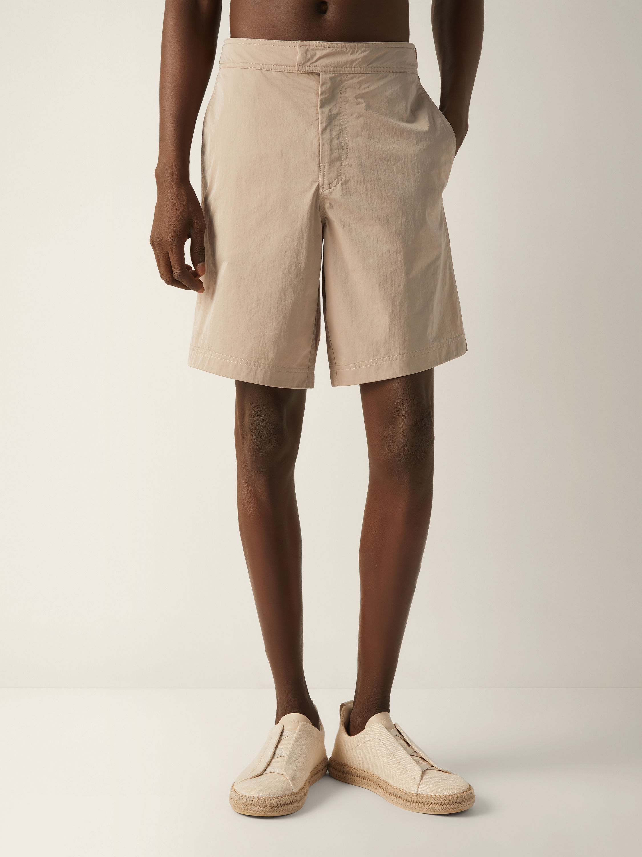 ZEGNA 232 Road Brand Mark Rio Swim Trunks Product detail photo #1