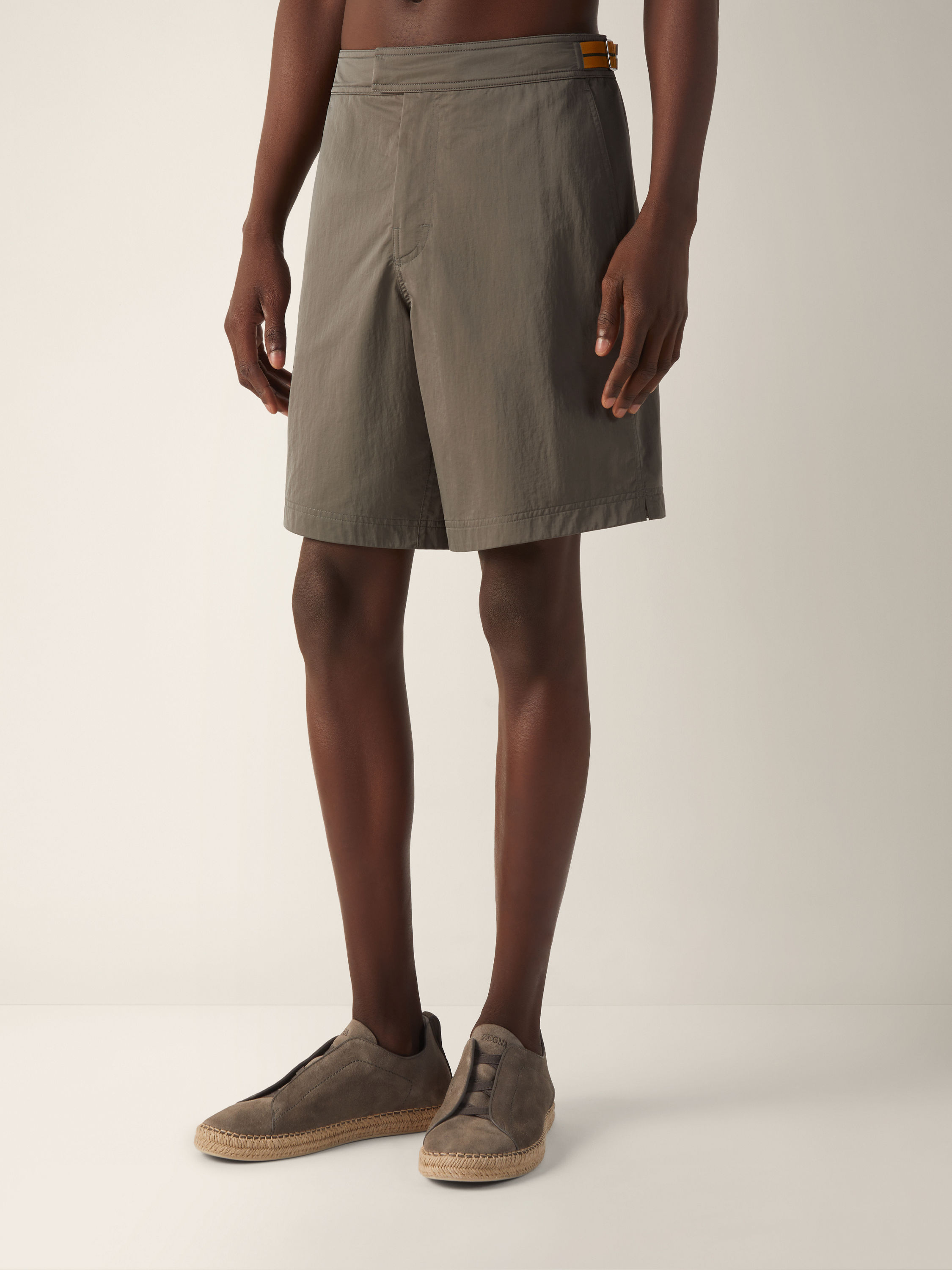 ZEGNA 232 Road Brand Mark Rio Swim Trunks Product detail photo #1