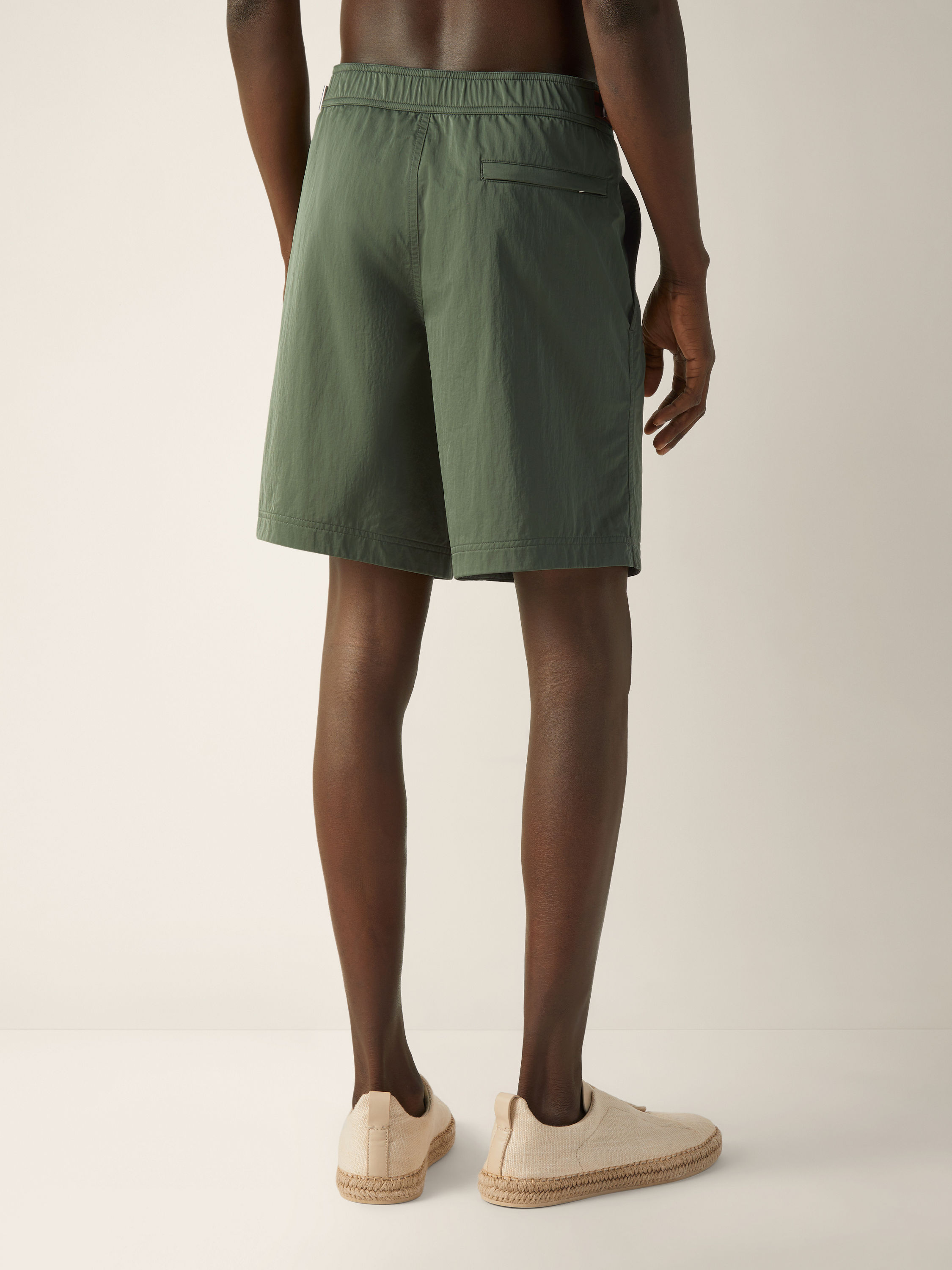 ZEGNA 232 Road Brand Mark Rio Swim Trunks Product detail photo #2