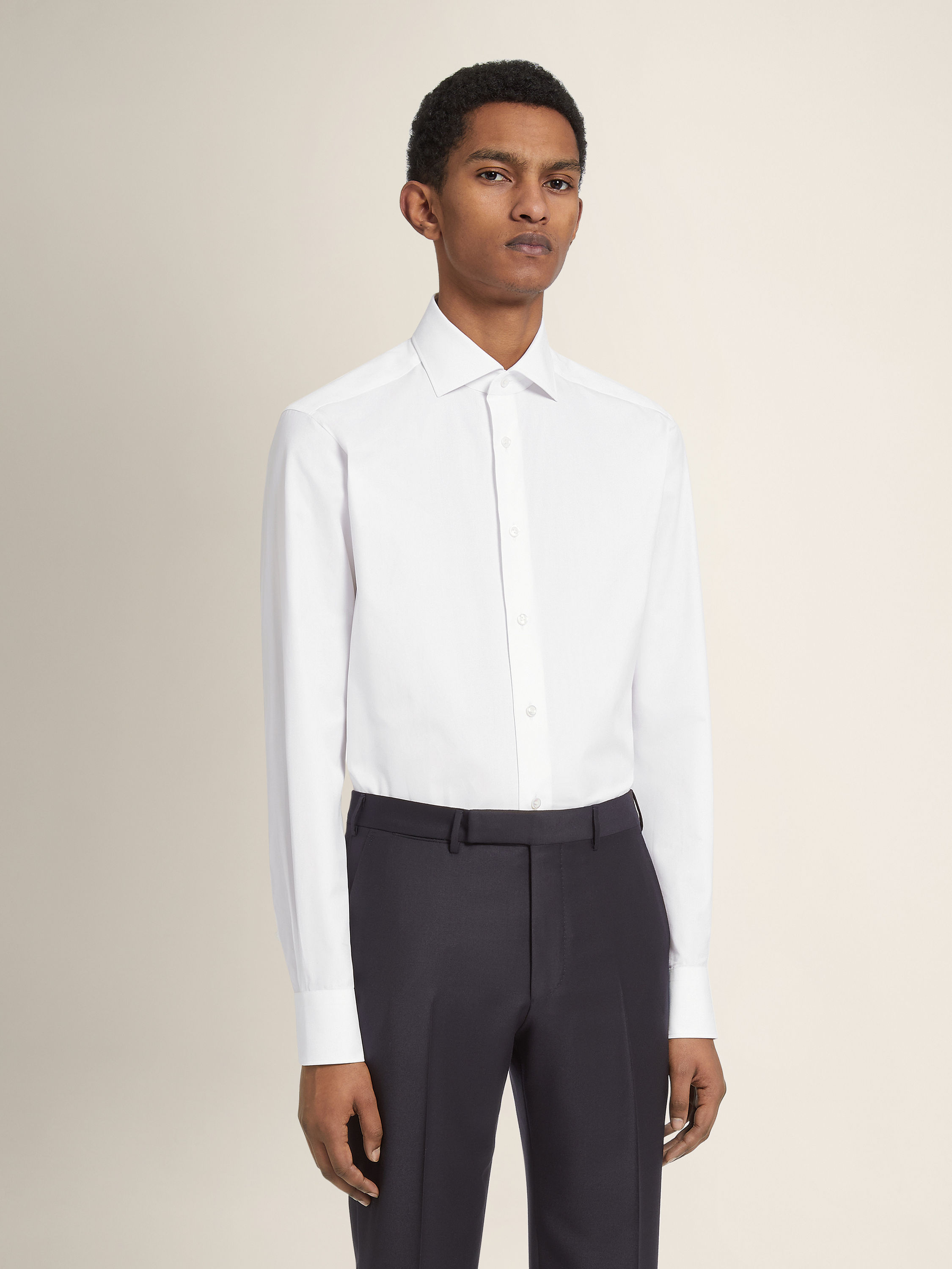 White Sea Island Cotton Shirt Product detail photo #1