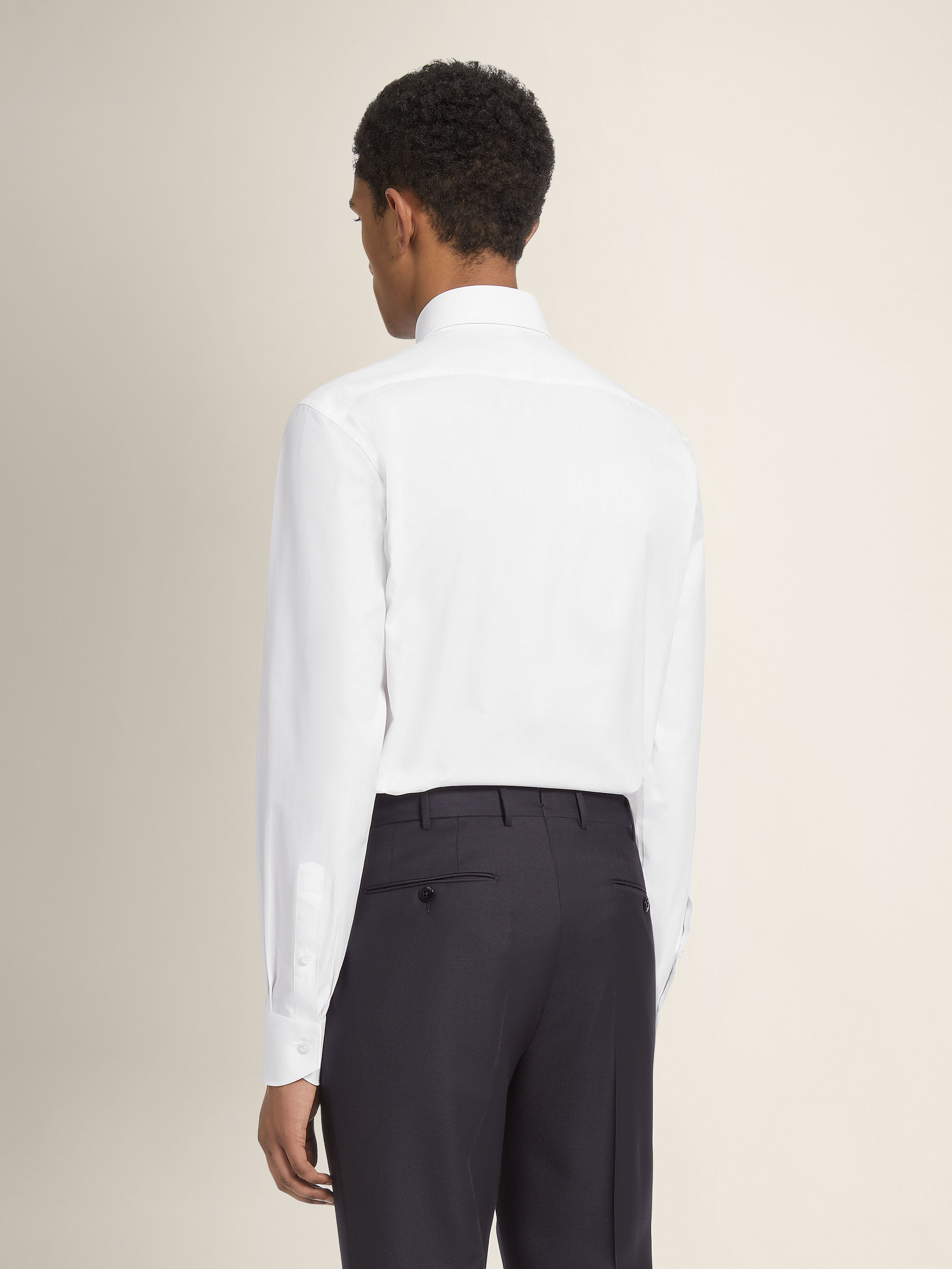 White Sea Island Cotton Shirt Product detail photo #3