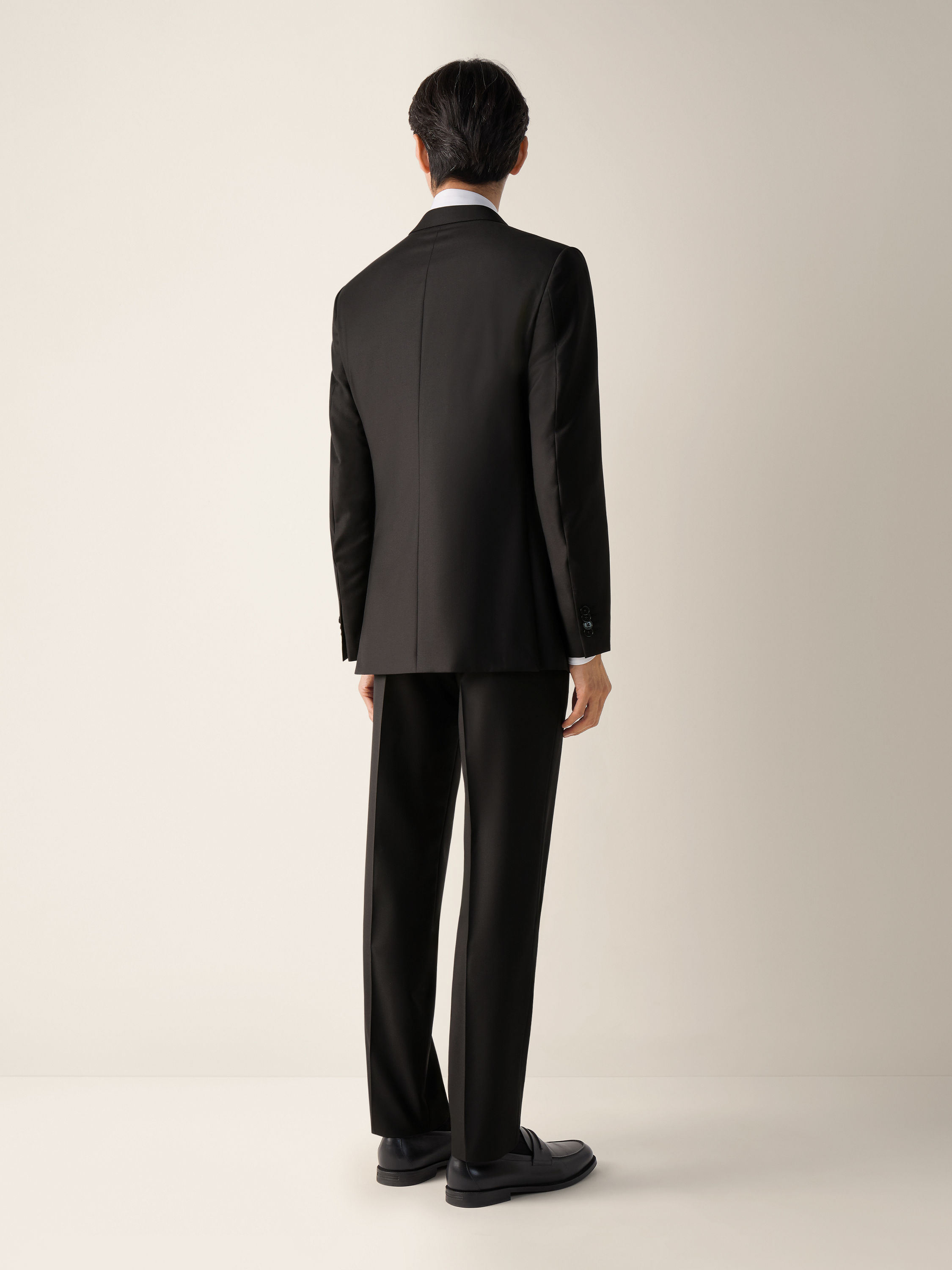 Black Trofeo Wool Suit Product detail photo #5