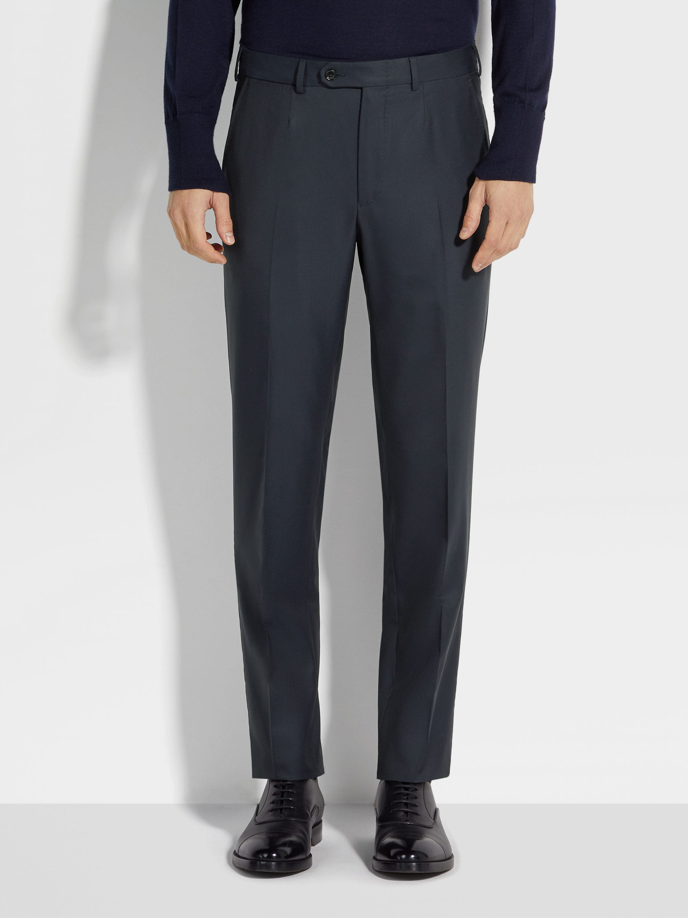 Navy Blue 15milmil15 Wool Suit Product detail photo #4