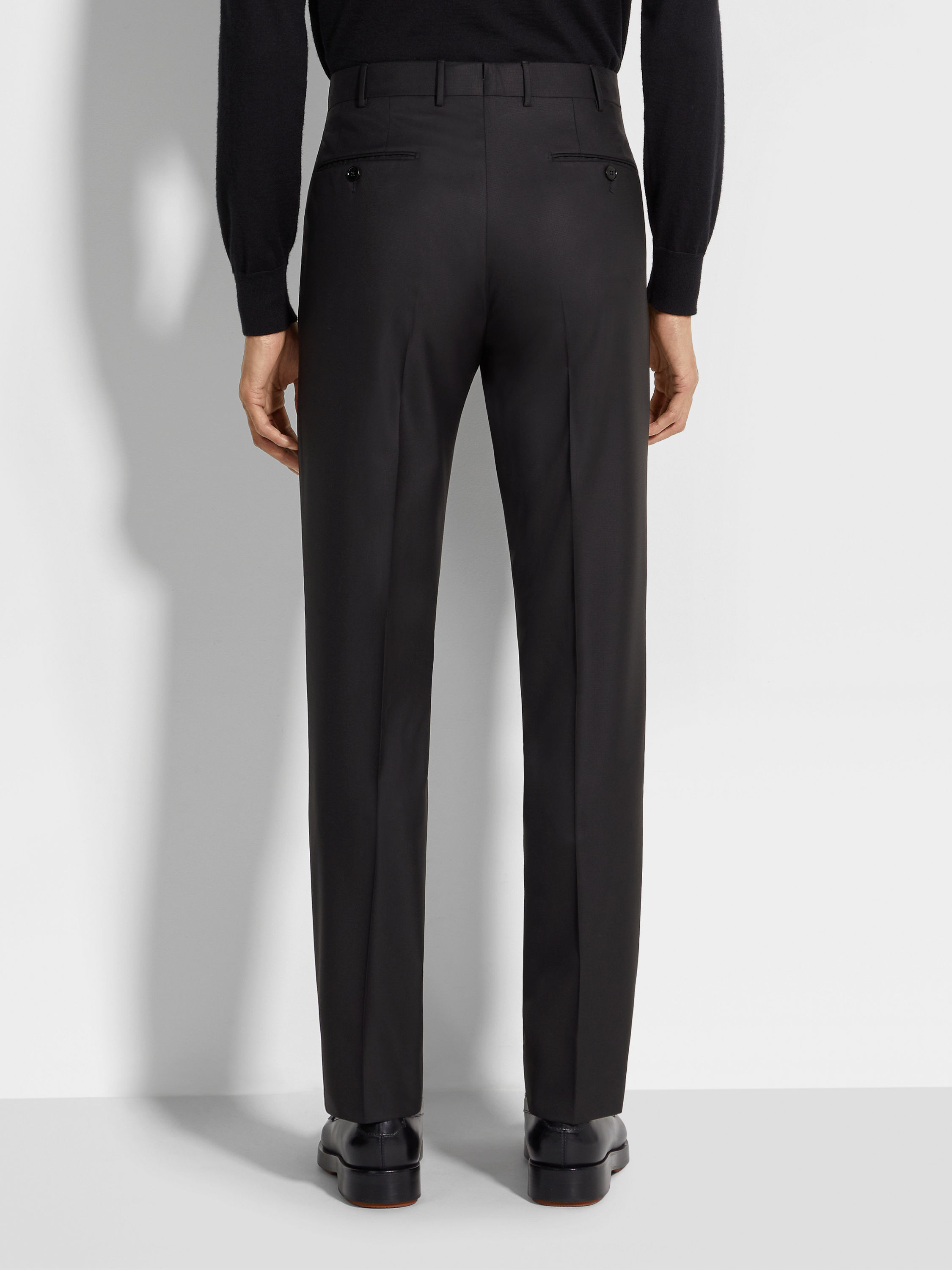 Black 15milmil15 Wool Pants Product detail photo #4