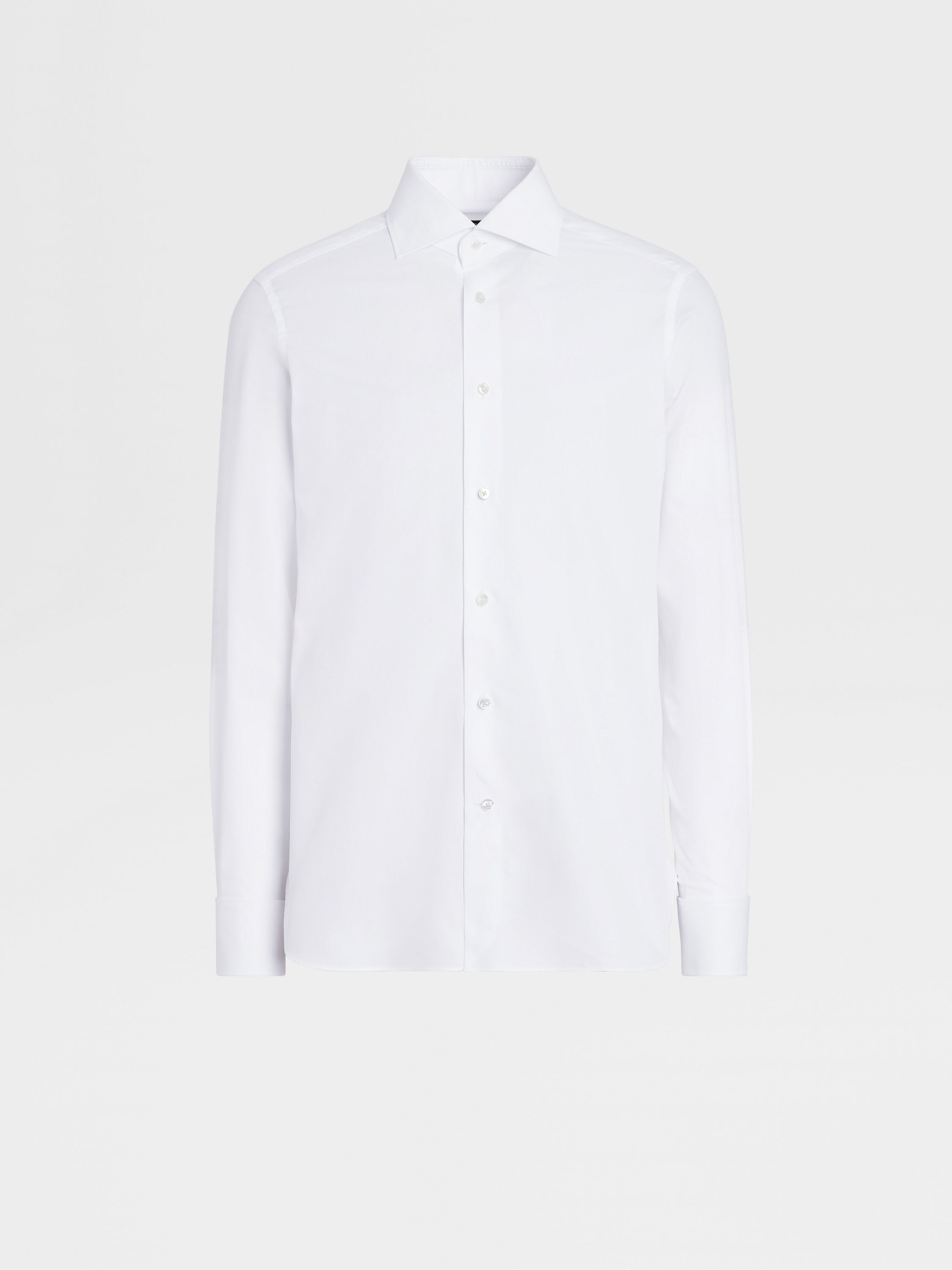 白色 Trofeo™ 棉质衬衫