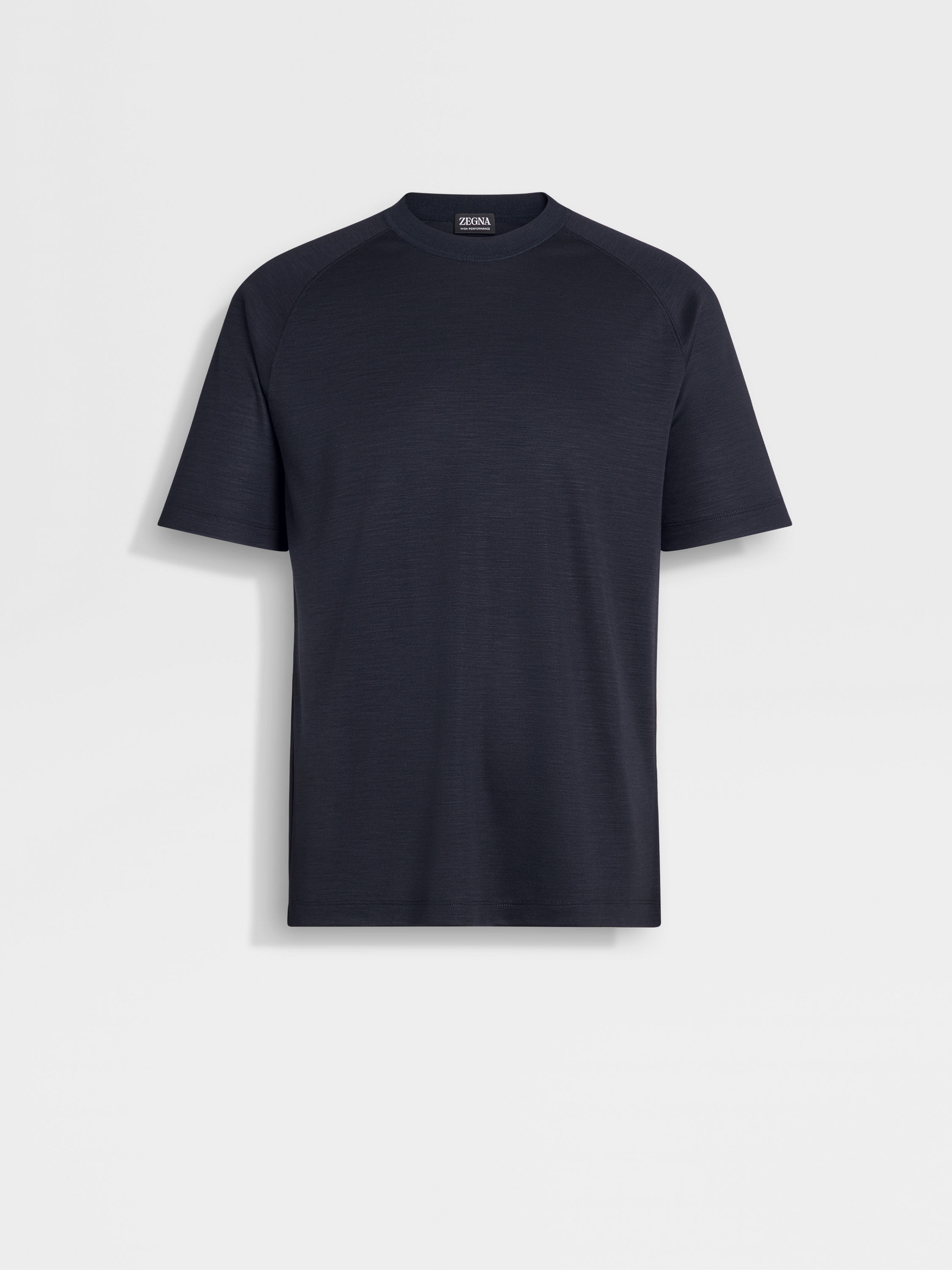 Navy Blue High Performance™ Wool T-shirt Main product photo