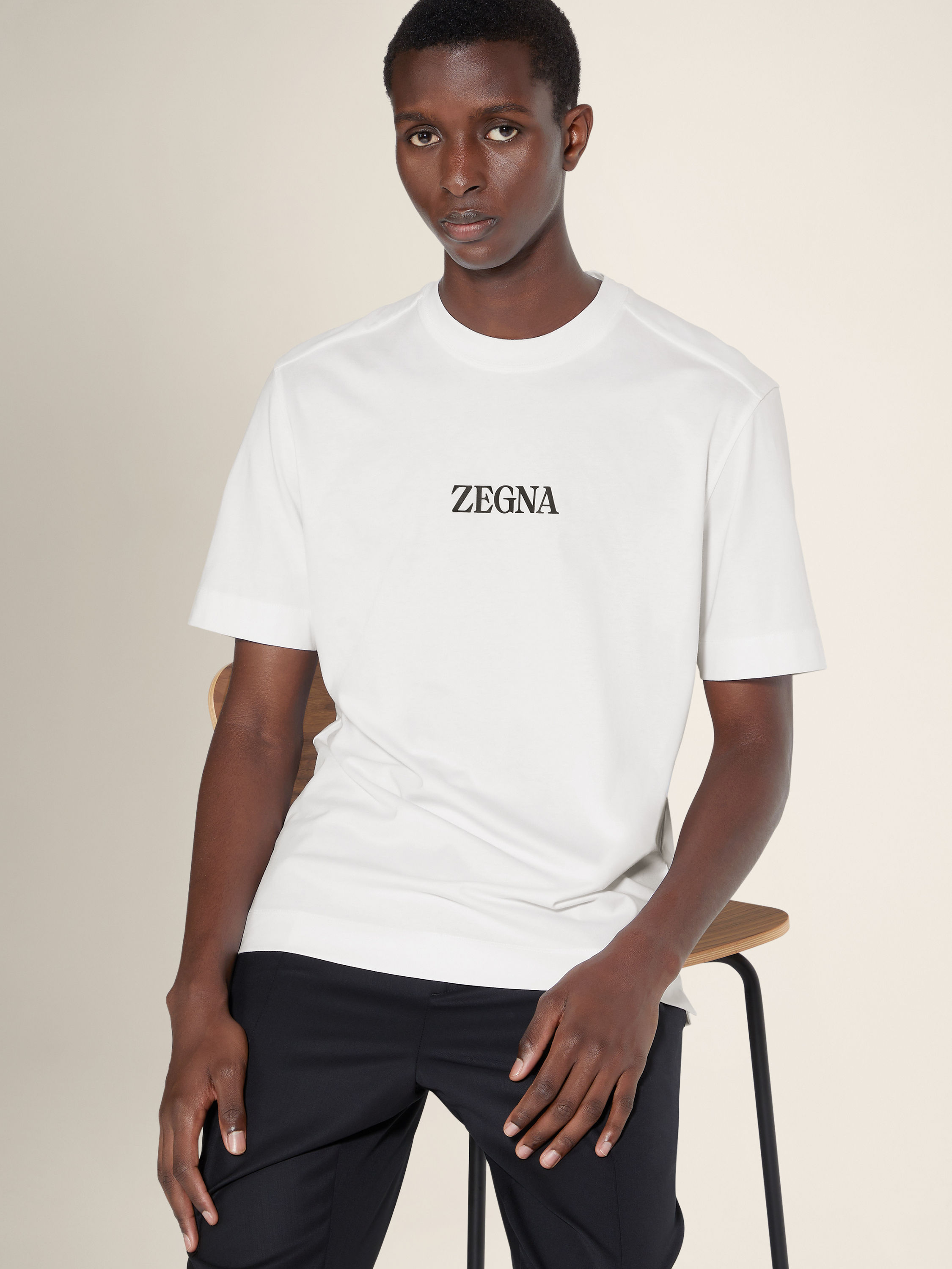 White #UseTheExisting™ Cotton T-shirt Product detail photo #2