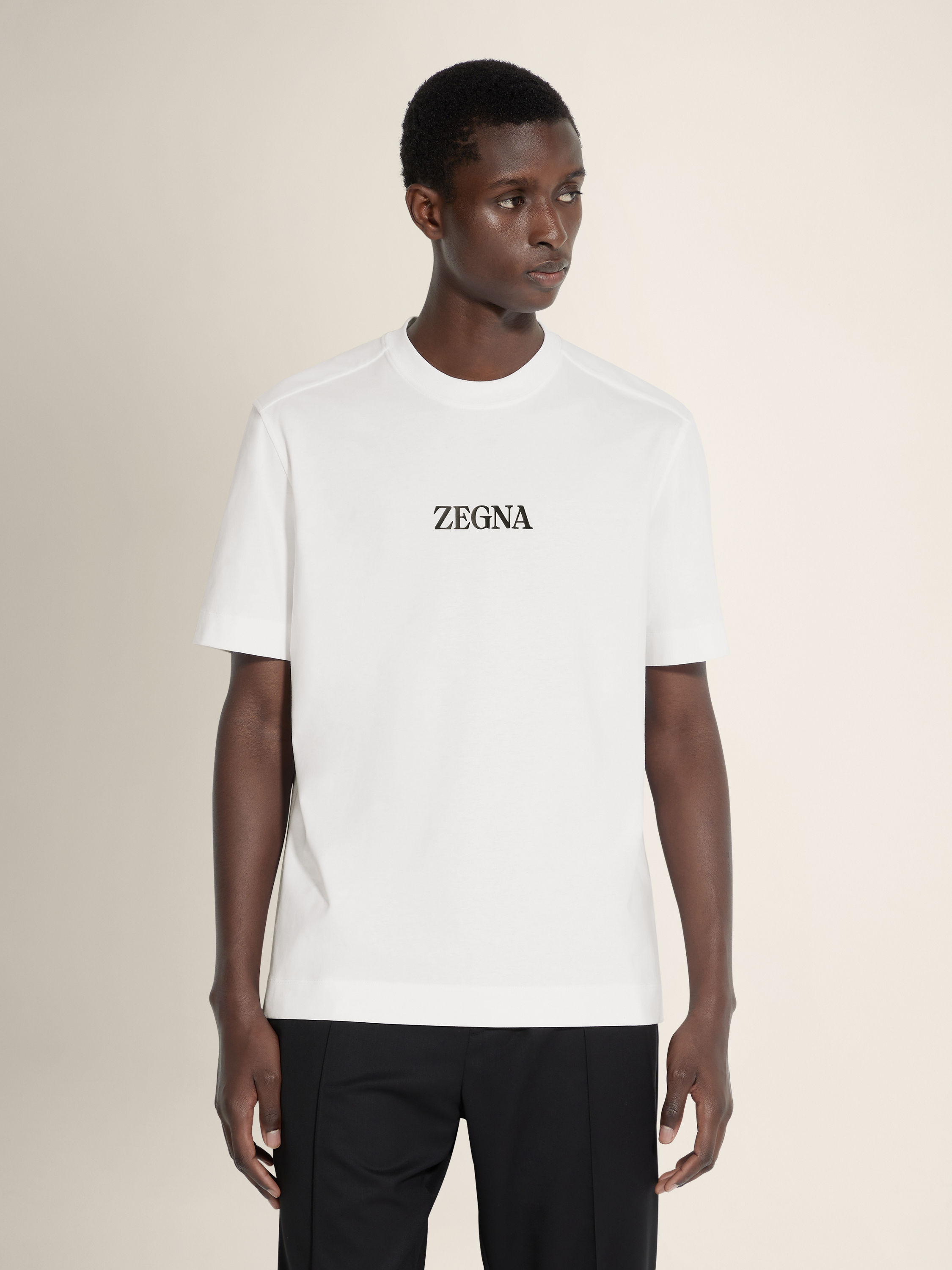 White #UseTheExisting™ Cotton T-shirt Product detail photo #3