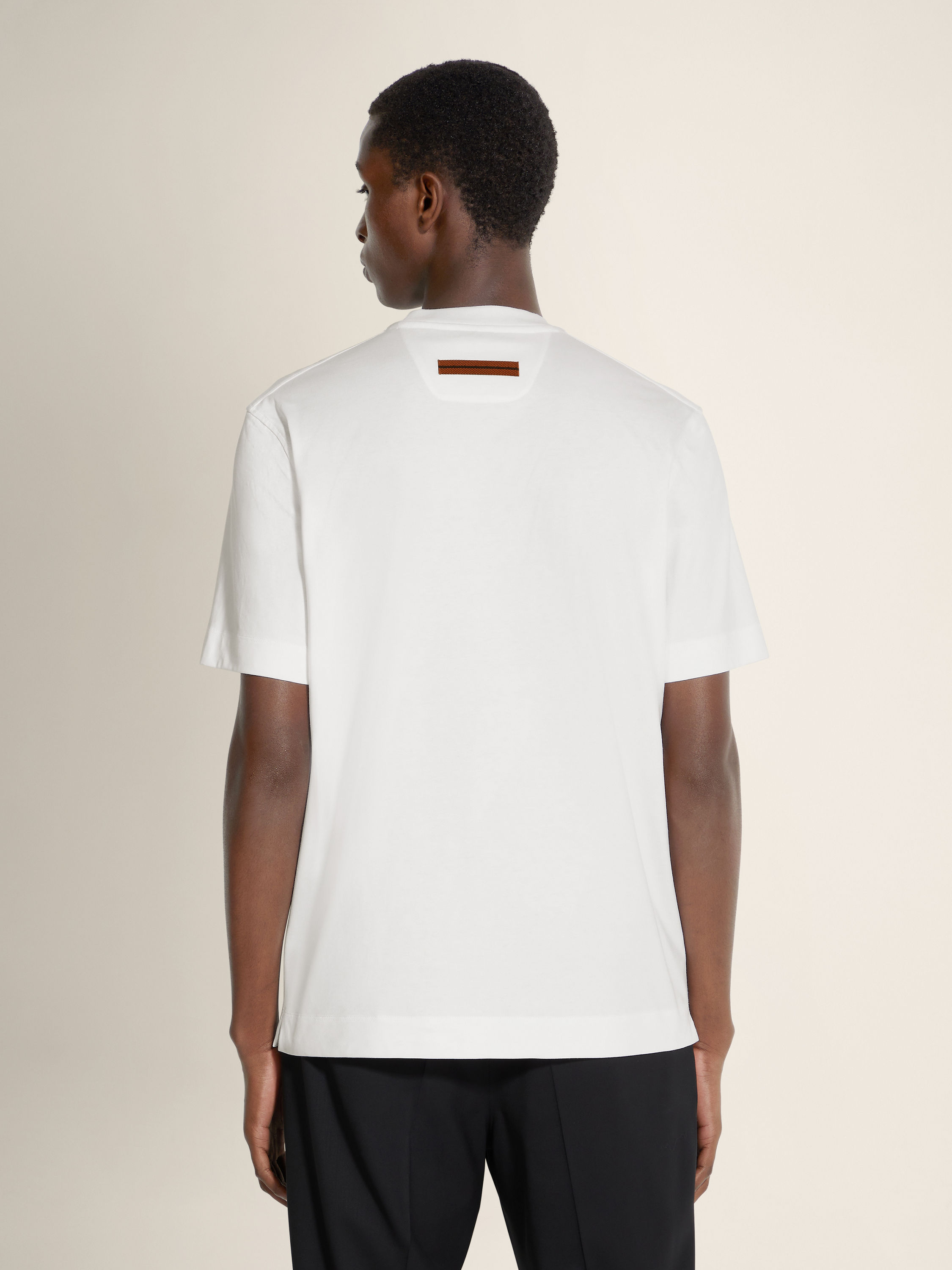 White #UseTheExisting™ Cotton T-shirt Product detail photo #4