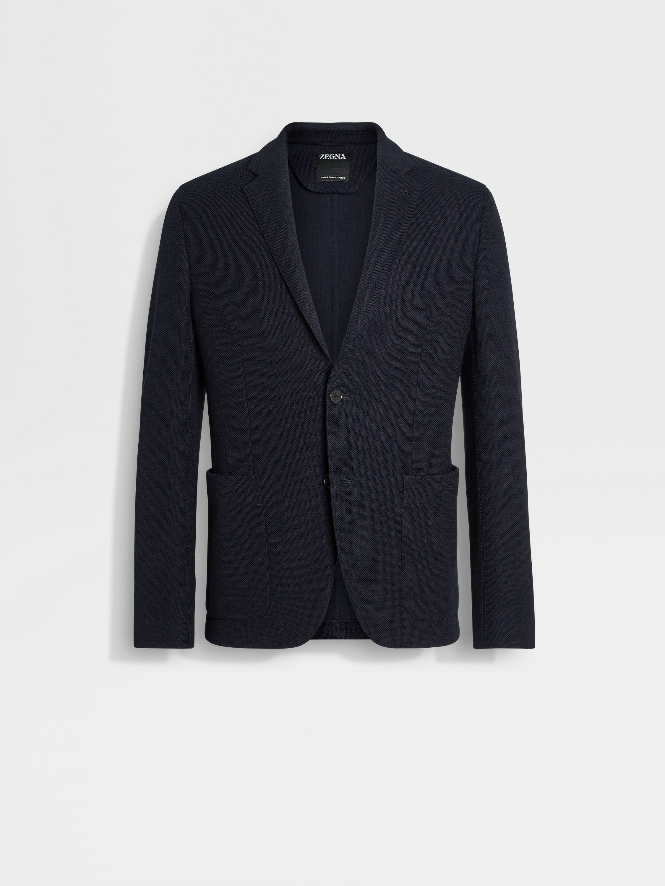 Navy Blue High Performance™ Jersey Jacket Main product photo