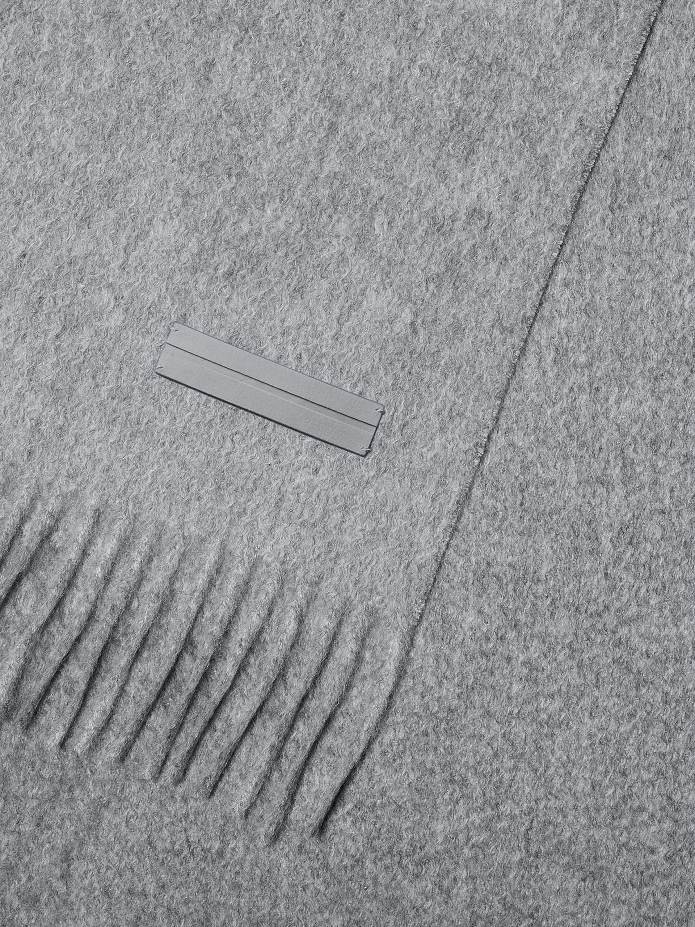 Grey Oasi Cashmere Scarf Product detail photo #1