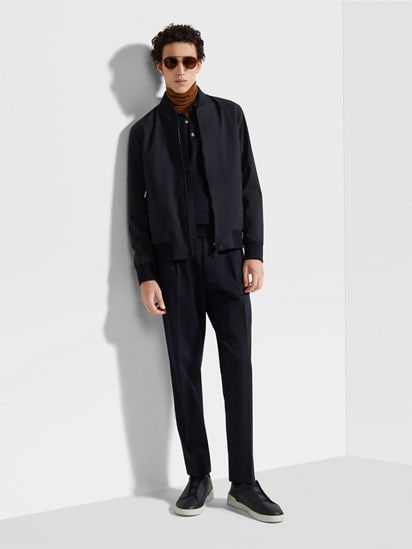 Trofeo™ Elements Wool Bomber SS25 22028646 | Zegna CN Trofeo™ Elements Wool Bomber SS25 22028646 | Zegna CN