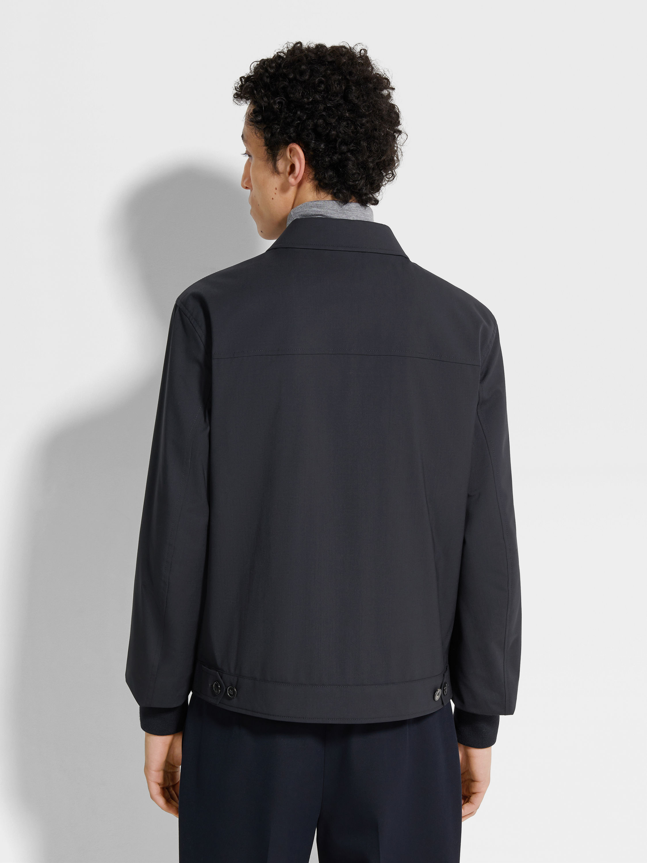 Trofeo™ Elements Wool Padded Zip-up Blouson Product detail photo #4