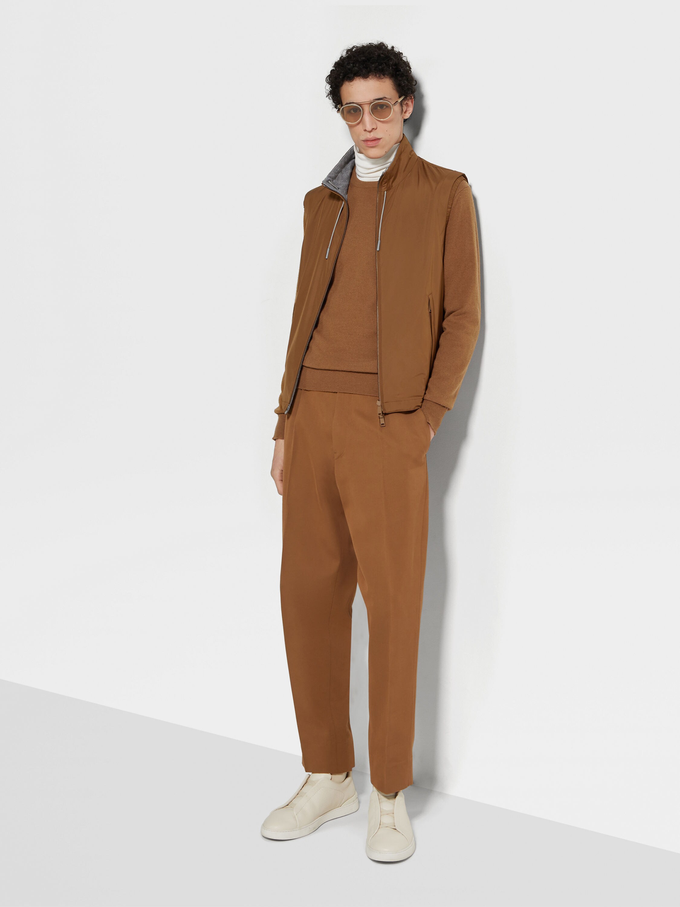 微纤维面料双面 Brezza 背心 产品细节图 #1