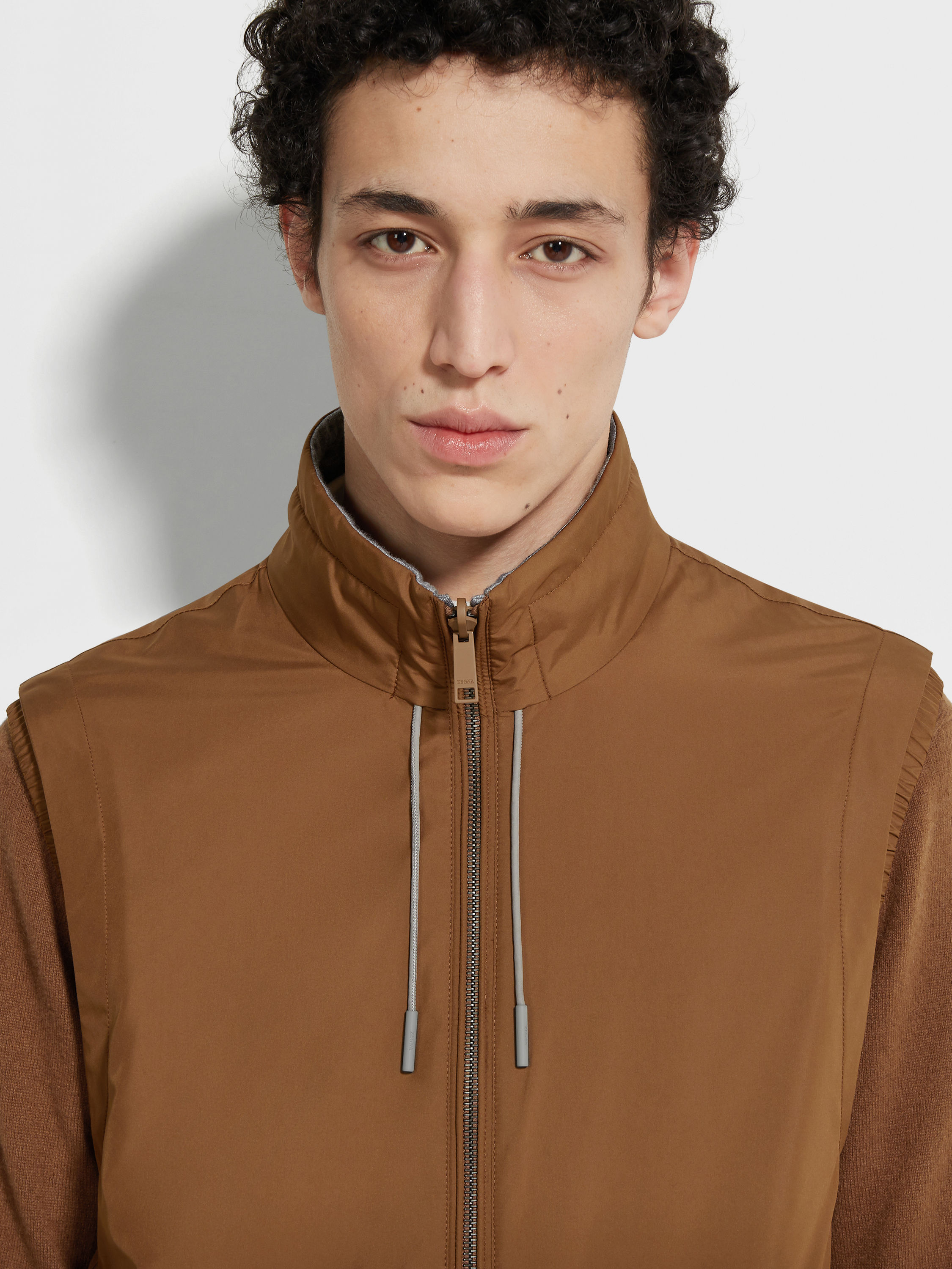 微纤维面料双面 Brezza 背心 产品细节图 #2