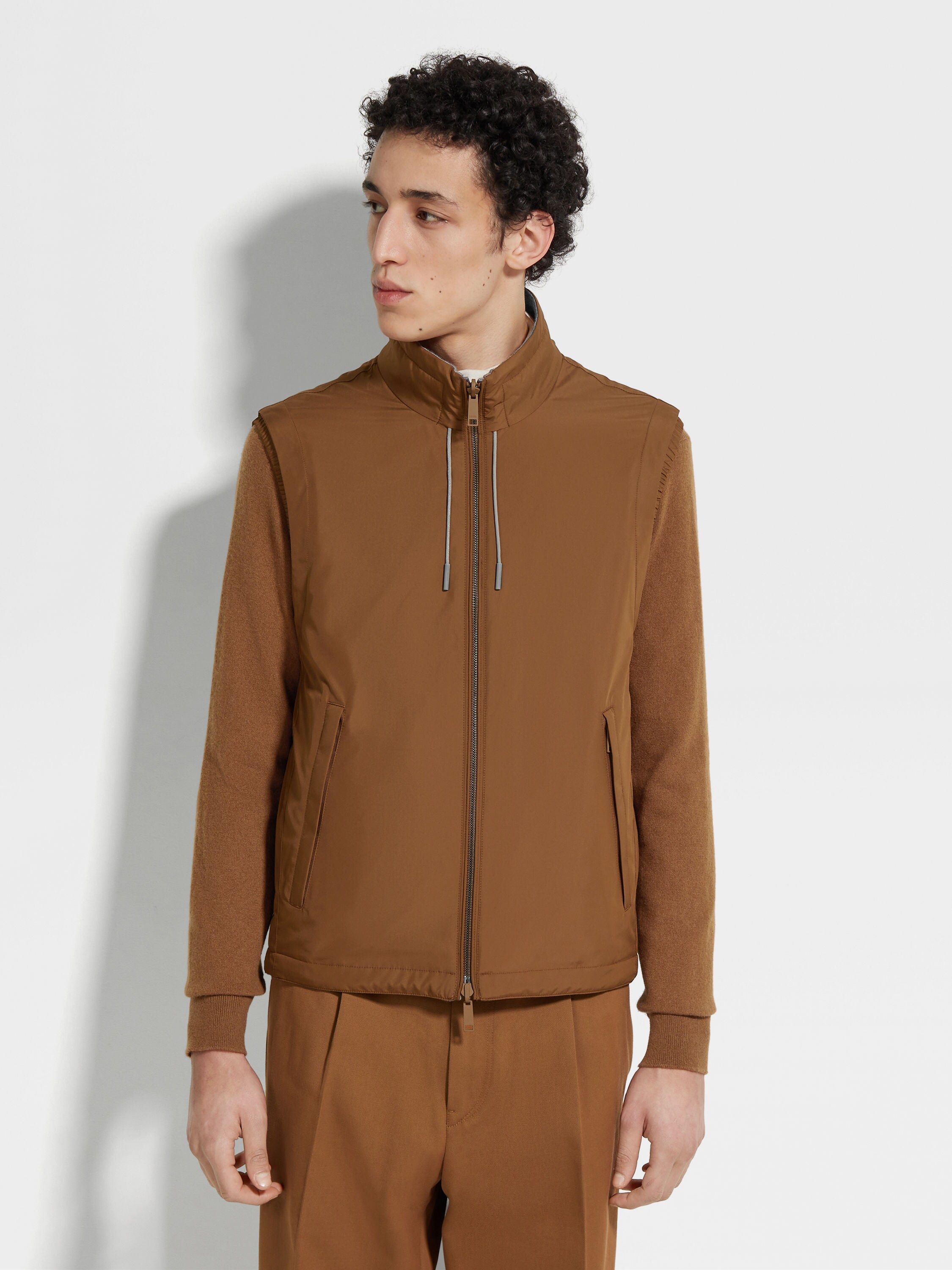 微纤维面料双面 Brezza 背心 产品细节图 #3