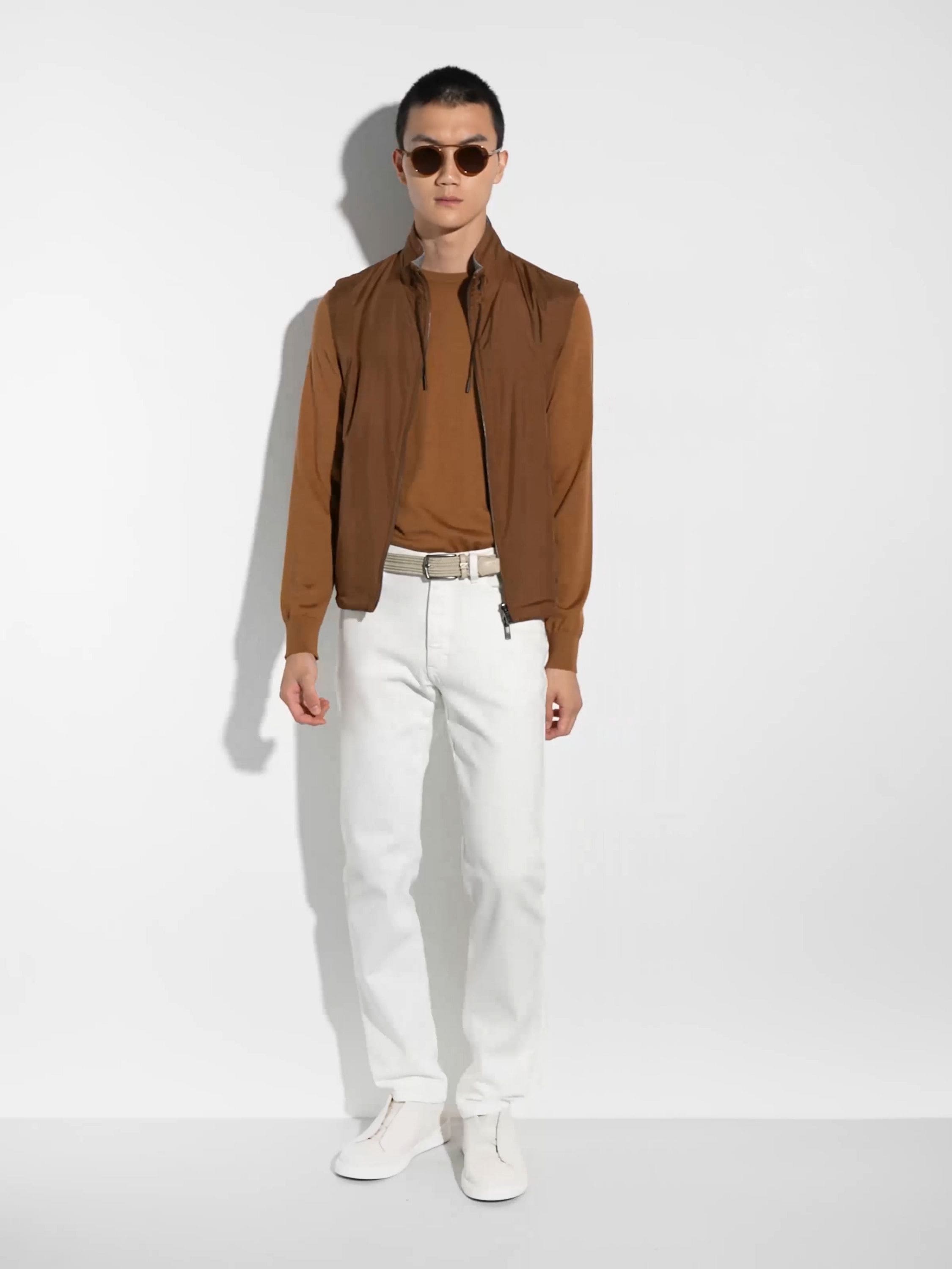 微纤维面料双面 Brezza 背心